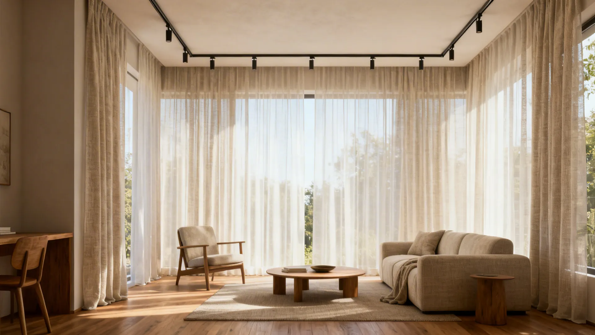 Best Sheer Curtains: 5 Living Room Ideas