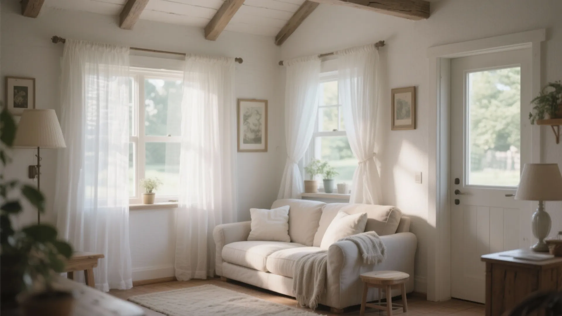 4. Light-Enhancing Drapery Choices