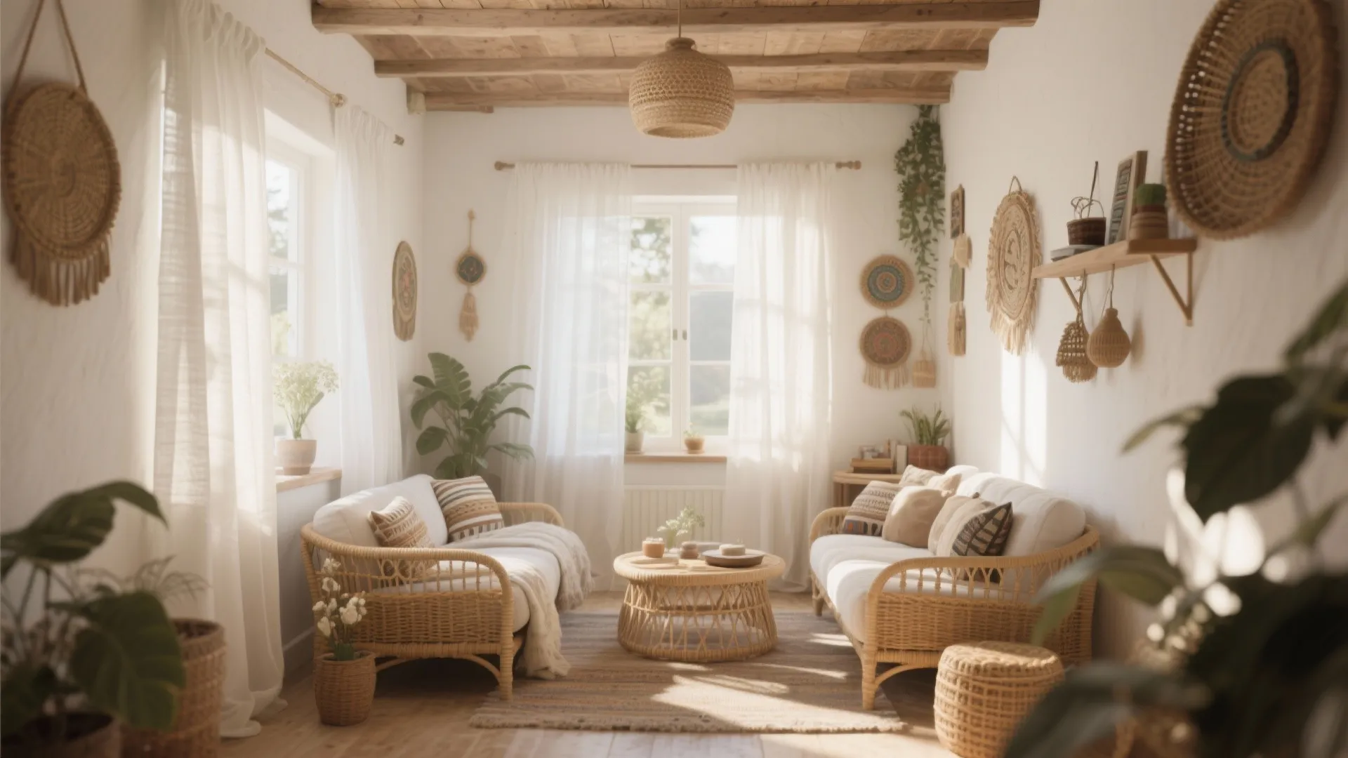 8. Sheer Curtains to Amplify Natural Light