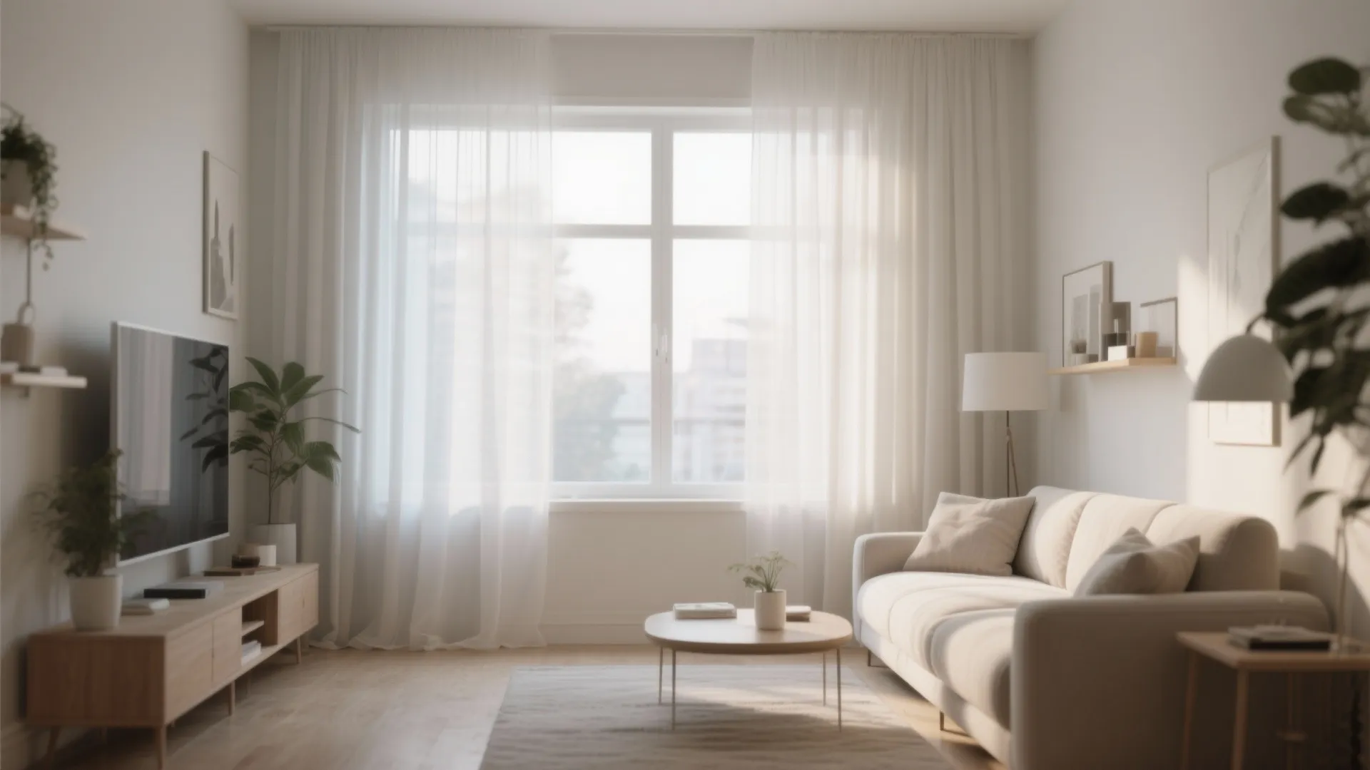 Sheer Curtains for Natural Light