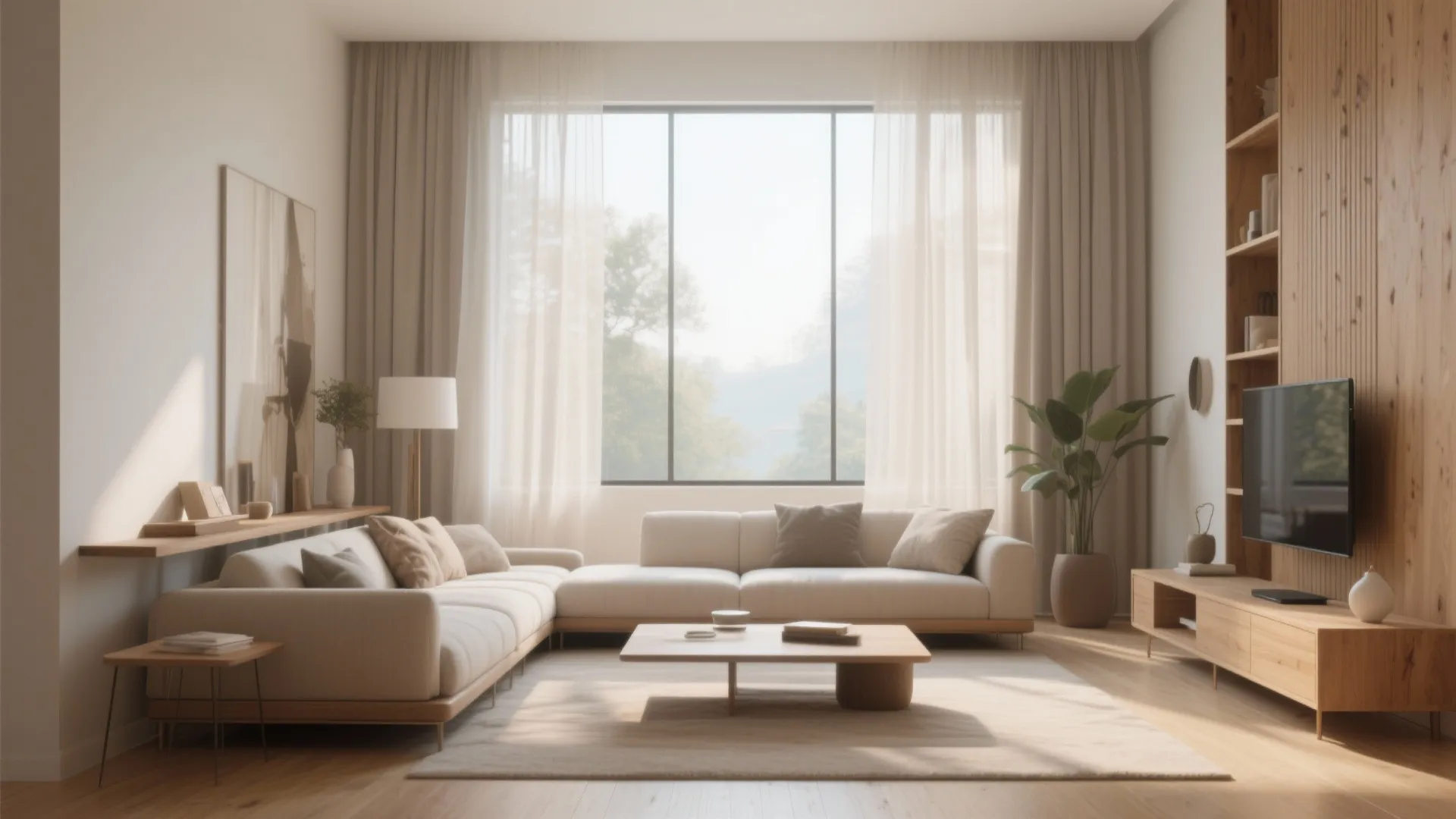 10 Sheer Curtain Ideas for Your Living Room: Transform Your Living Room with These 10 Stylish Sheer Curtain Inspirations