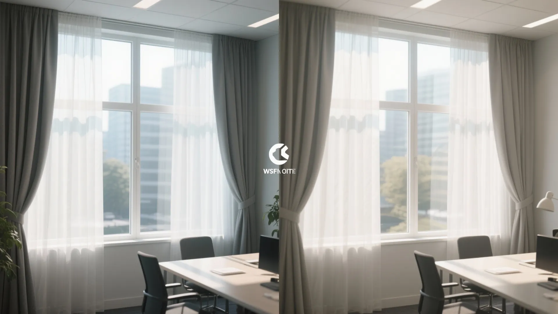 2. Swap Heavy Curtains for Sheer Panels