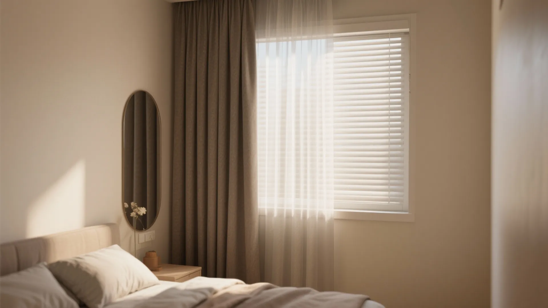 5. Curtains, blinds and window treatments that maximize light