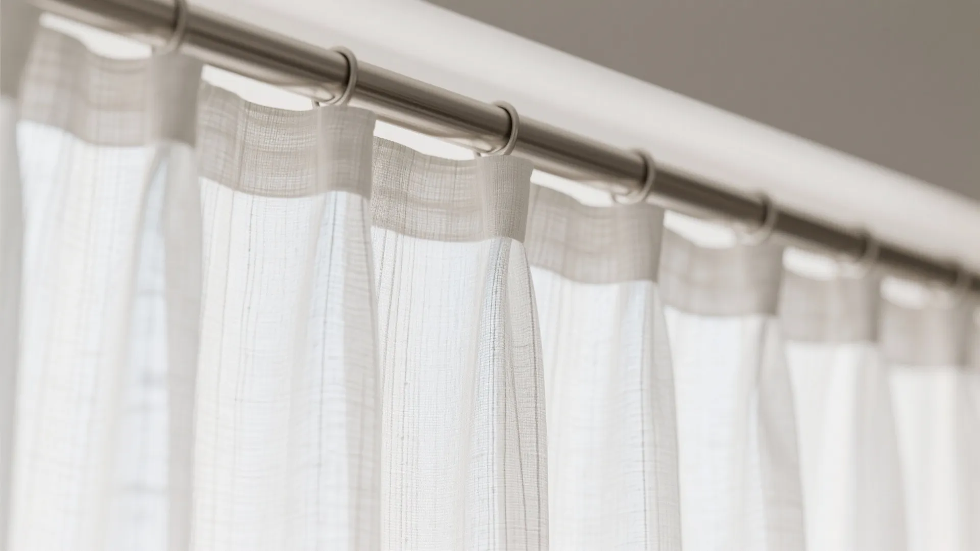 Floor-to-ceiling sheer layering