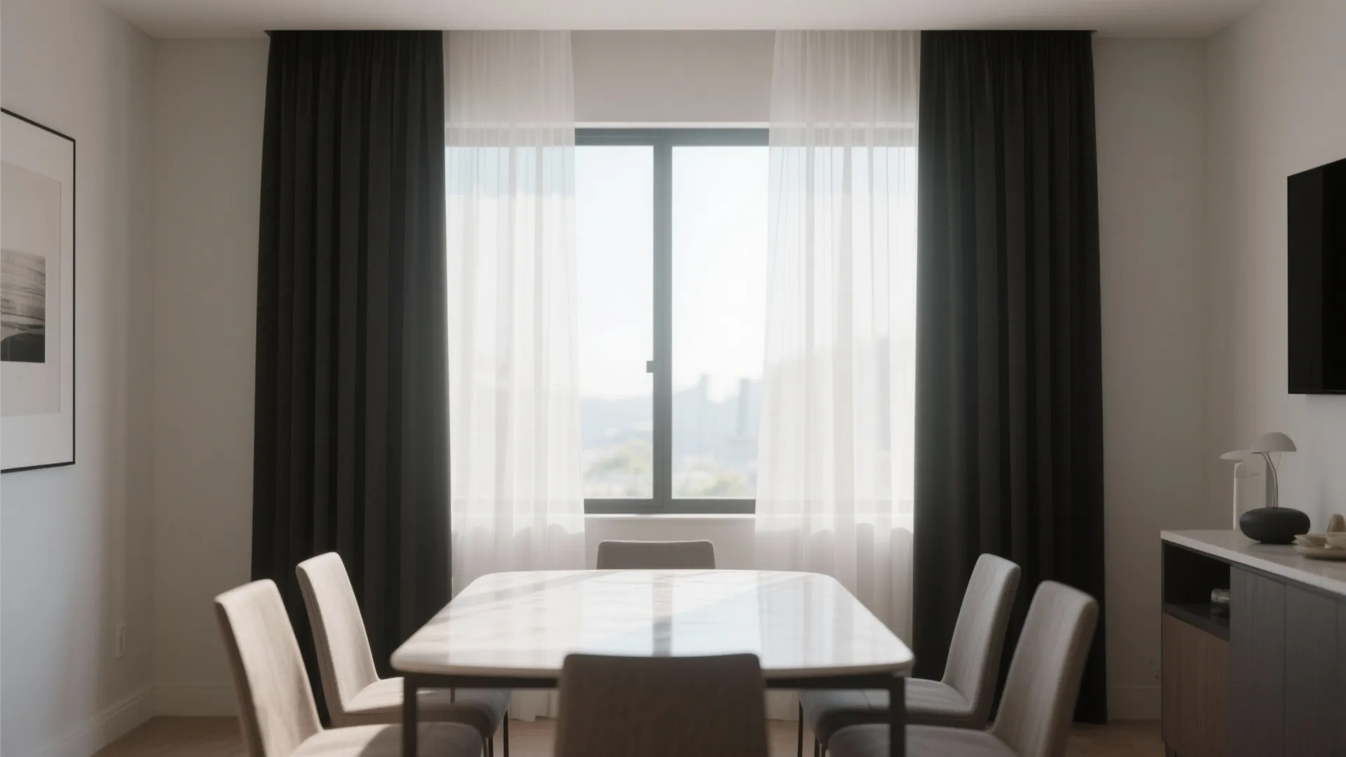 Sheer Layers with Blackout Options