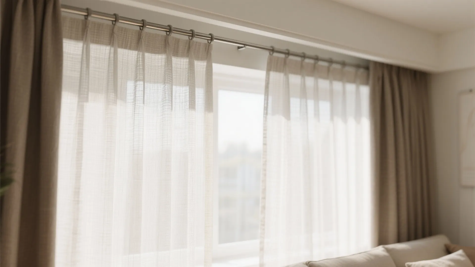 Layered Sheers and Blackout Control