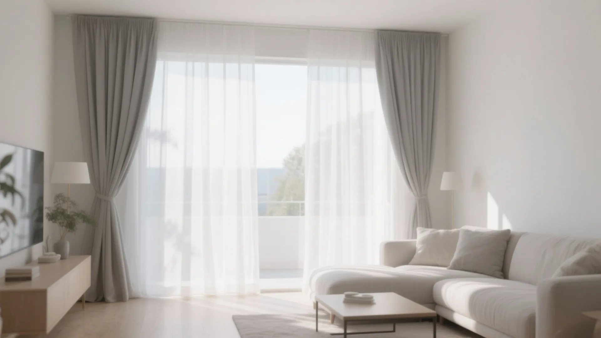 1. Sheer Layers for Soft Daylight