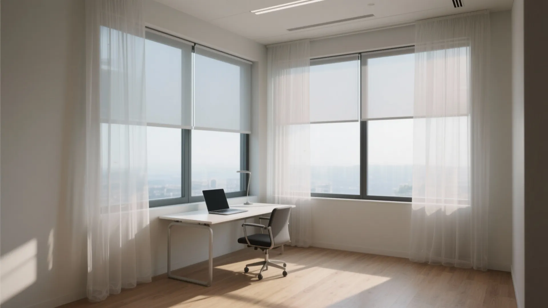 Sheer Layering for Natural Light Control