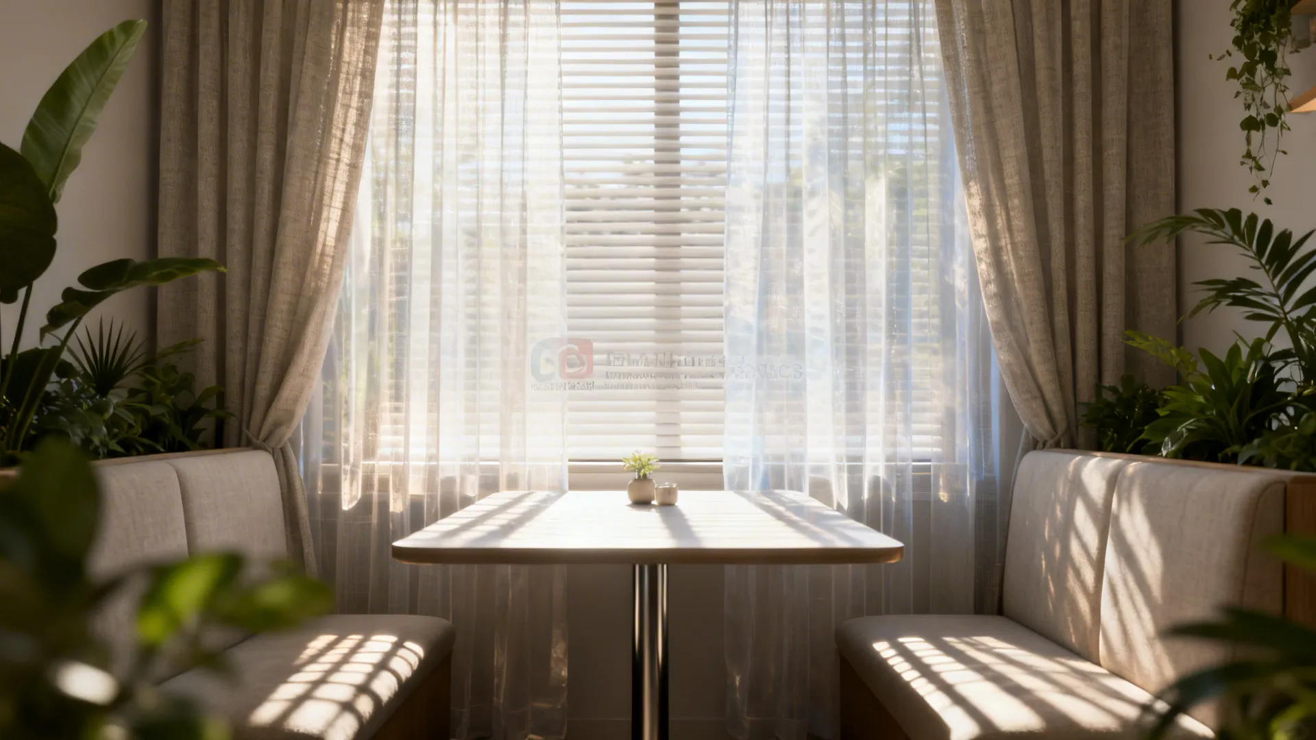 2. Choose Sheer Layers for Airy Light