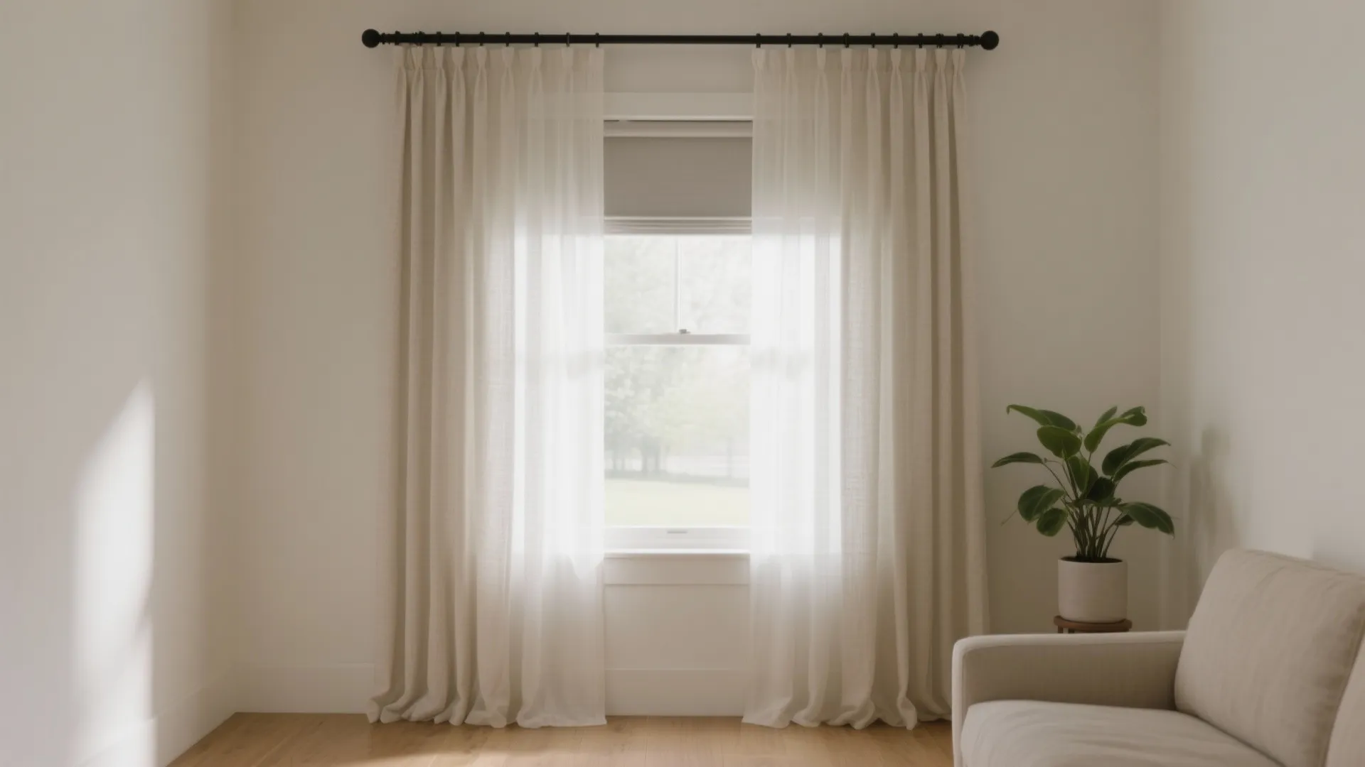 Sheer Layers That Lift the Room