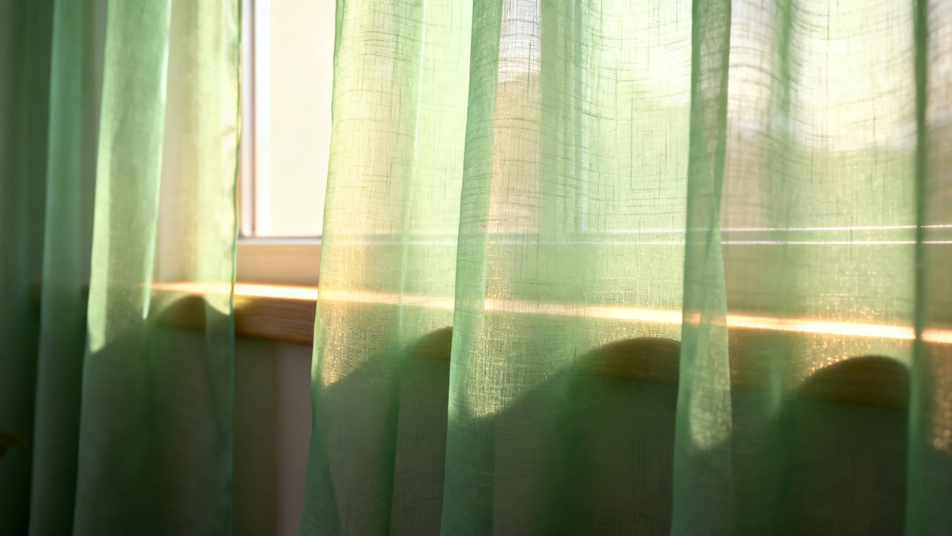 1. Sheer Light Green for Airy Brightness