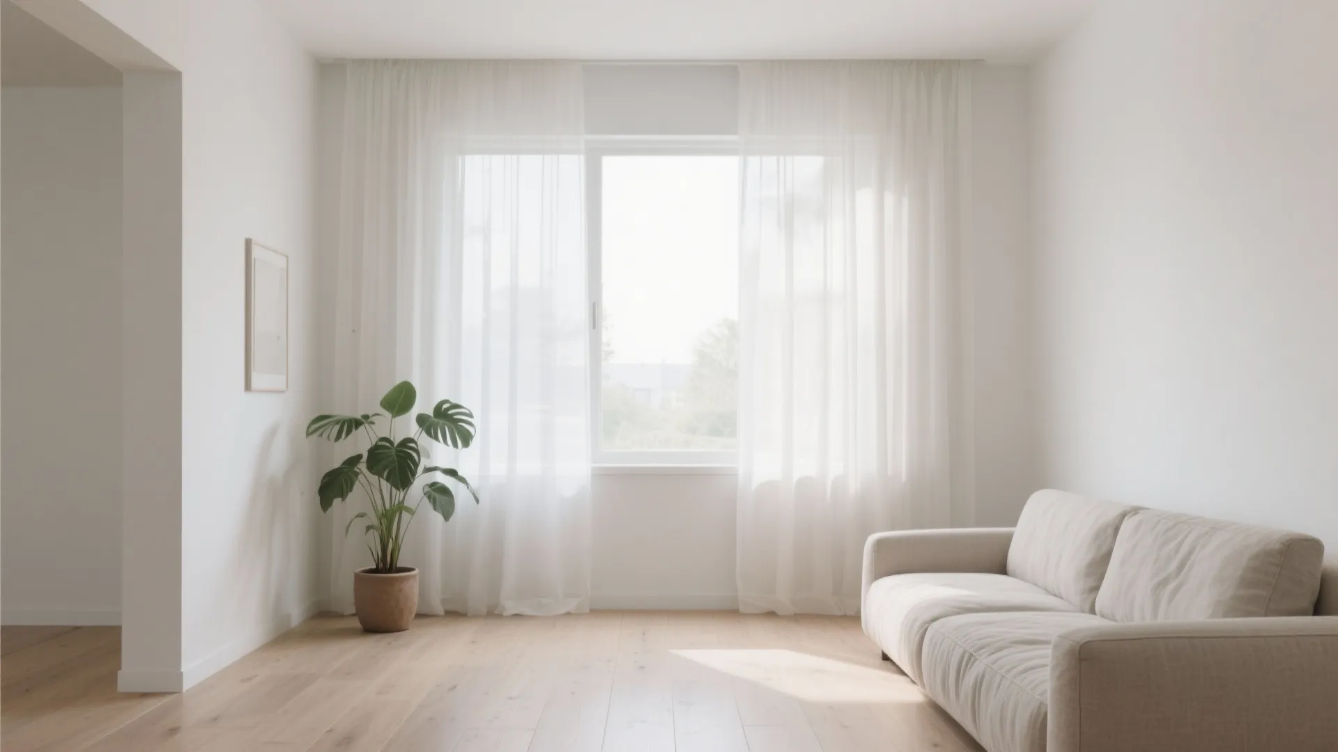 1. Sheer Linen for Soft Light