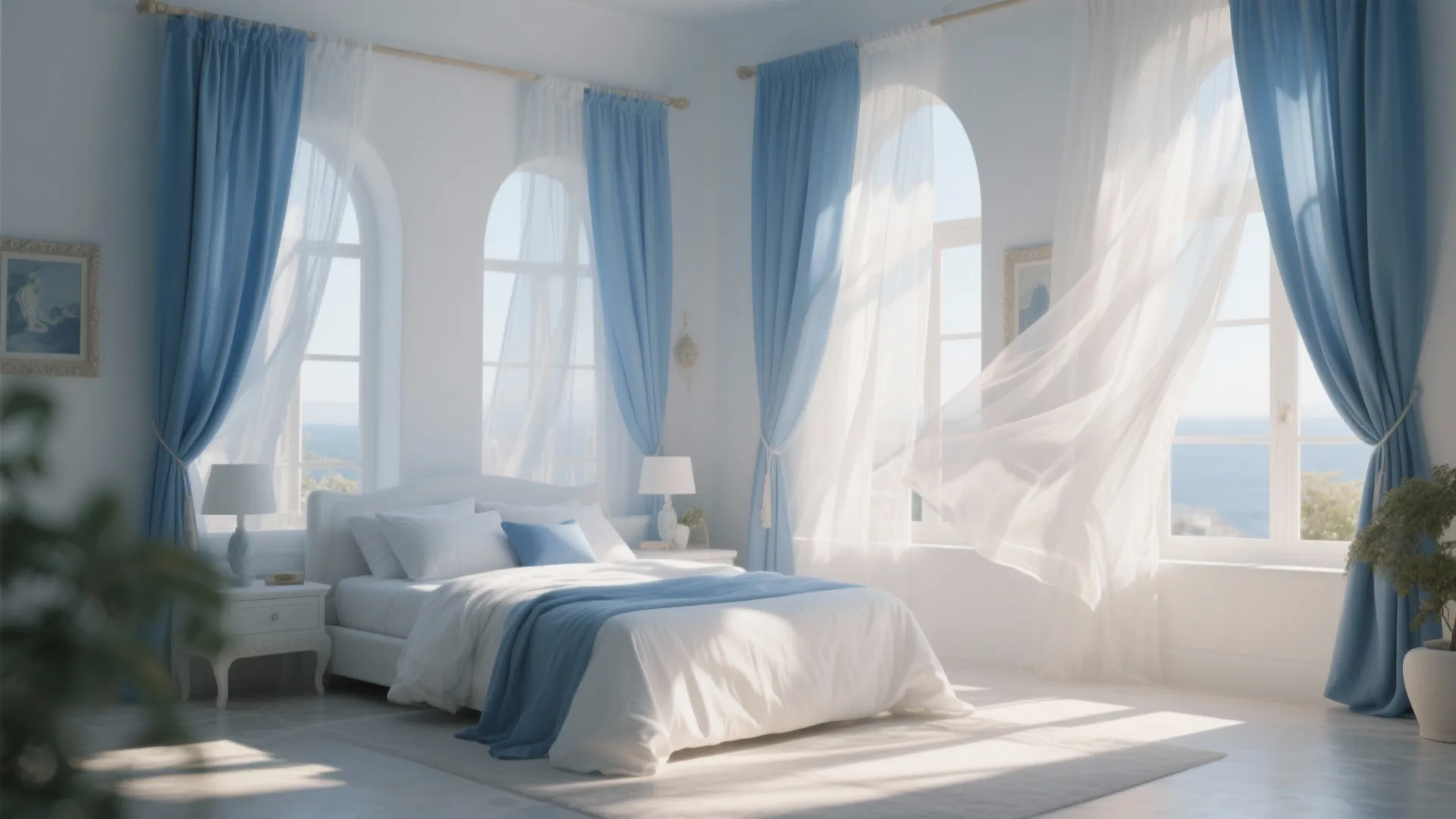 5. Sheer Linen Curtains