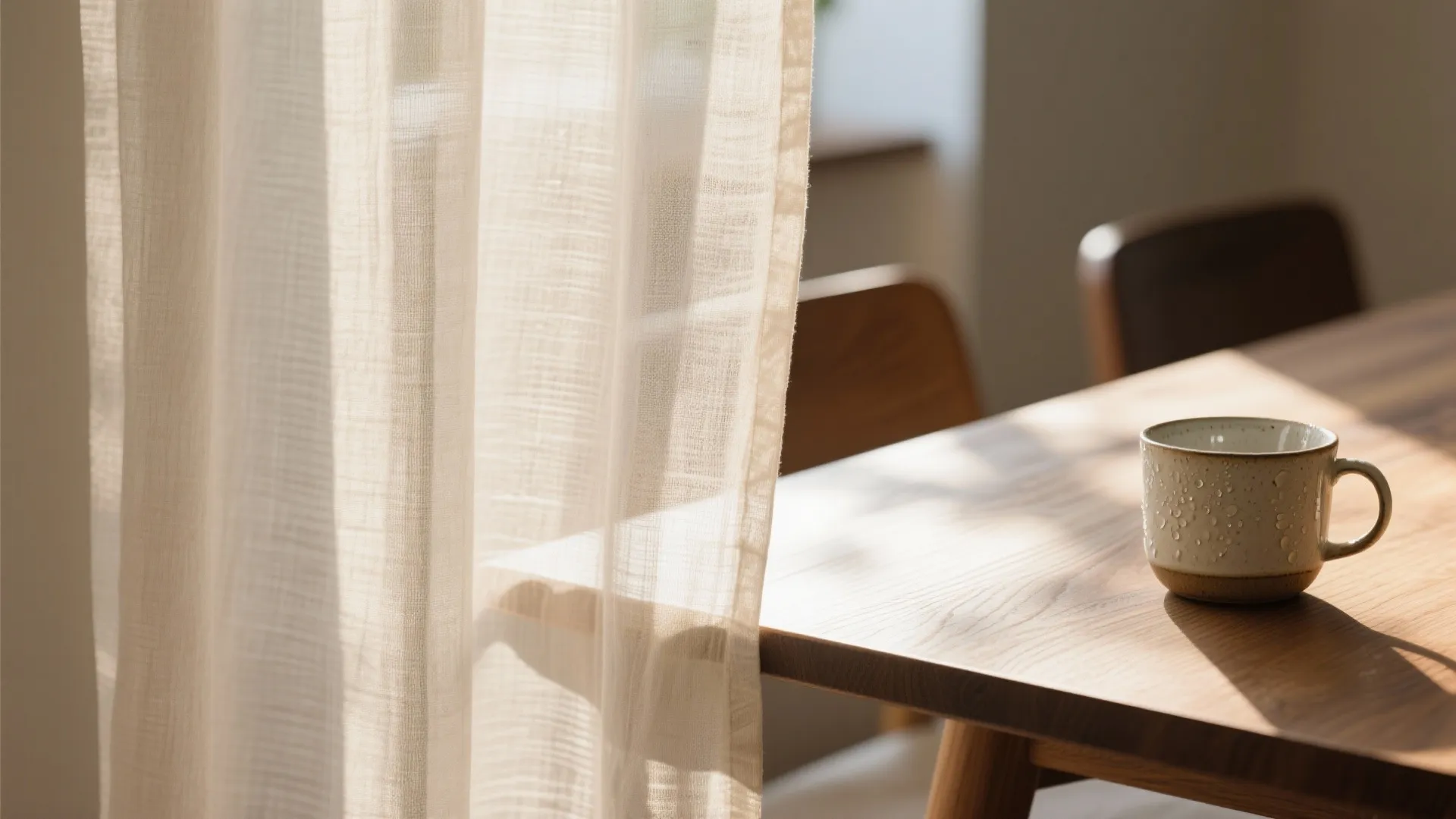 Sun-forward living and dining zoning