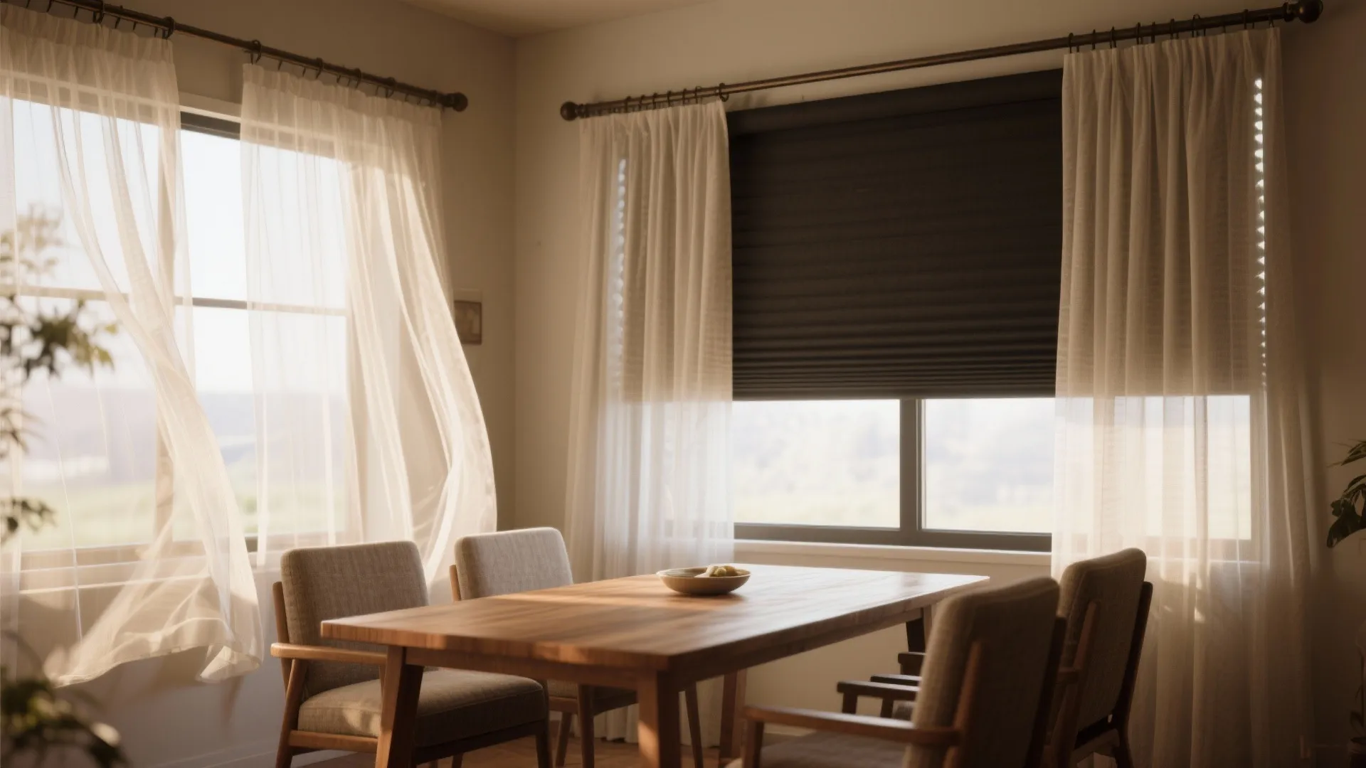 Sheer and Shade Layering