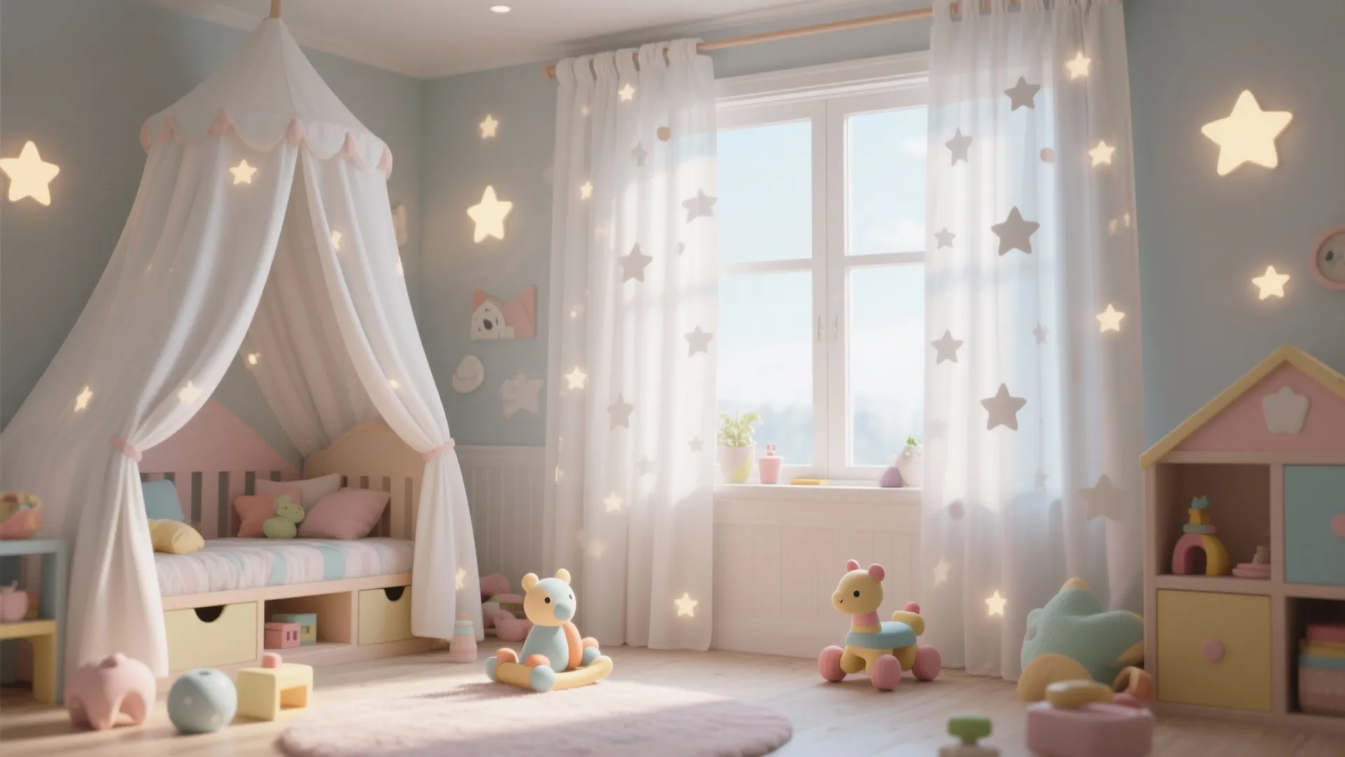 Sheer Curtains with Patterns