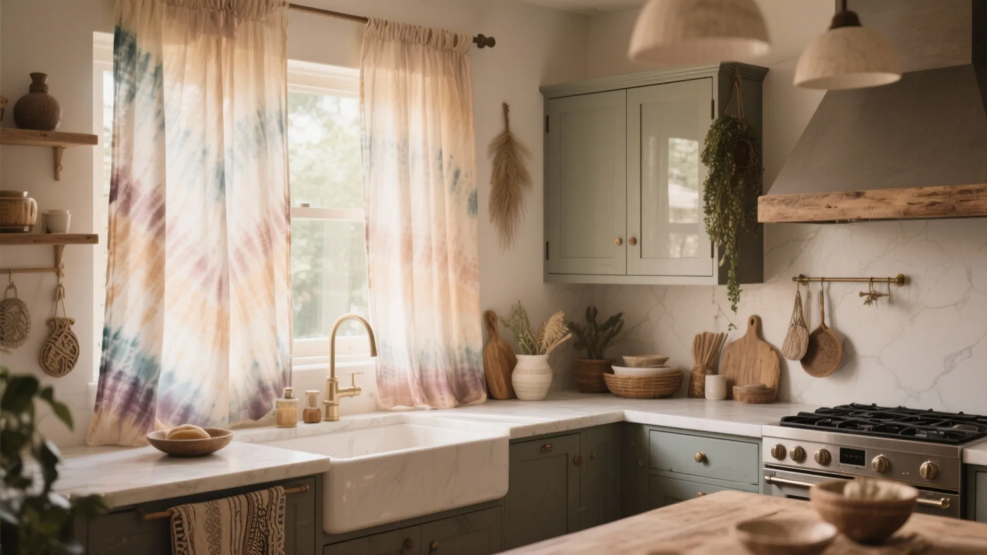 8. Sheer Tie-Dye Panels