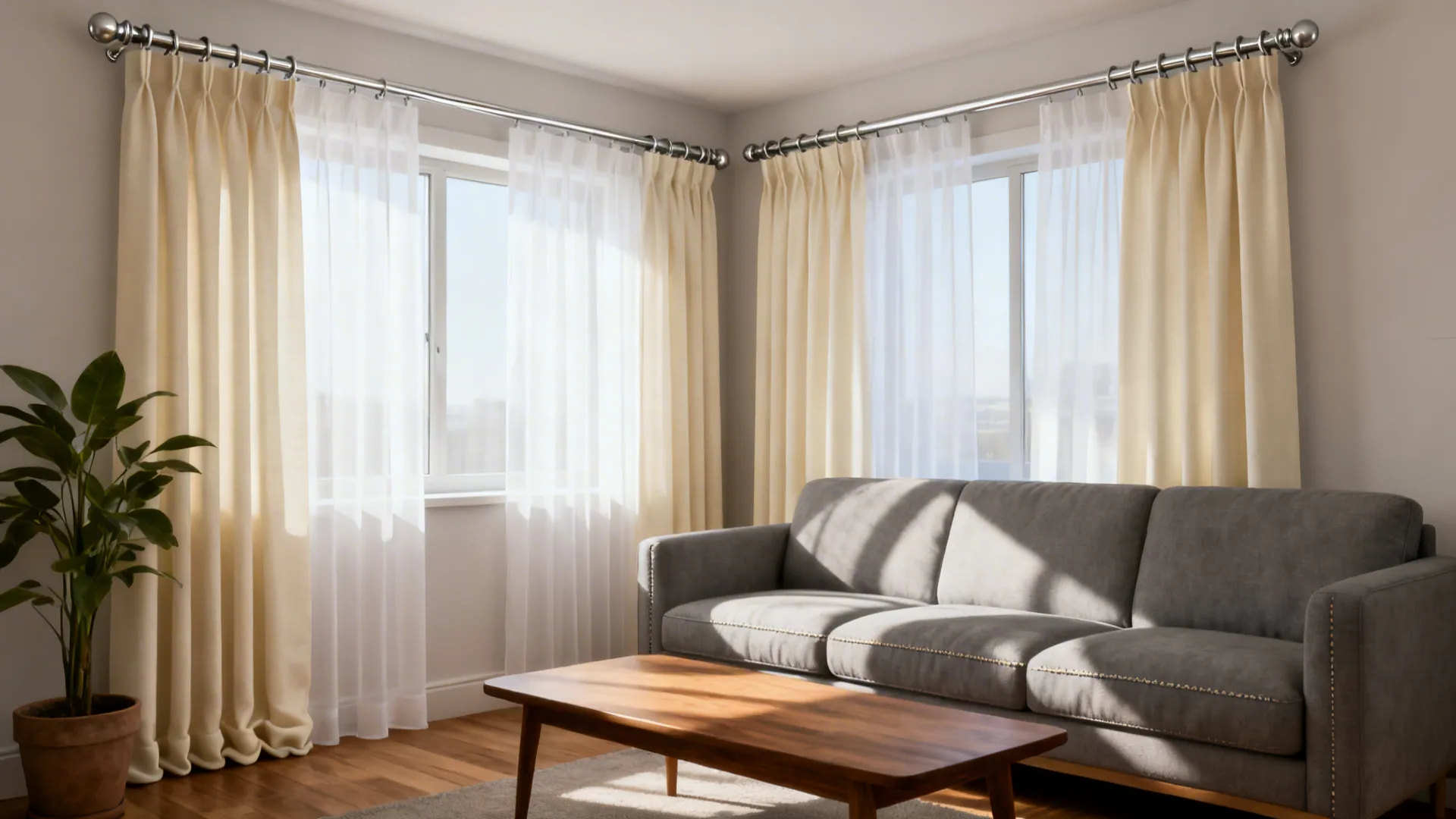 Sheer White Curtains: 5 Bright Ideas
