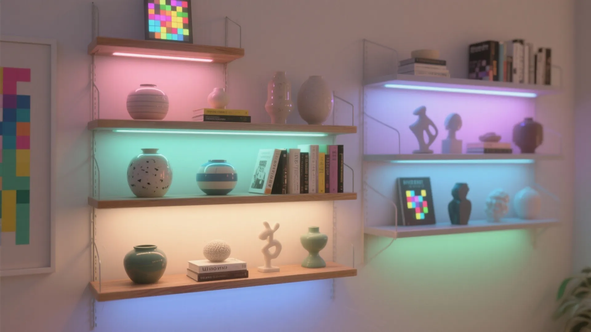 4. Use smart lights as art installations