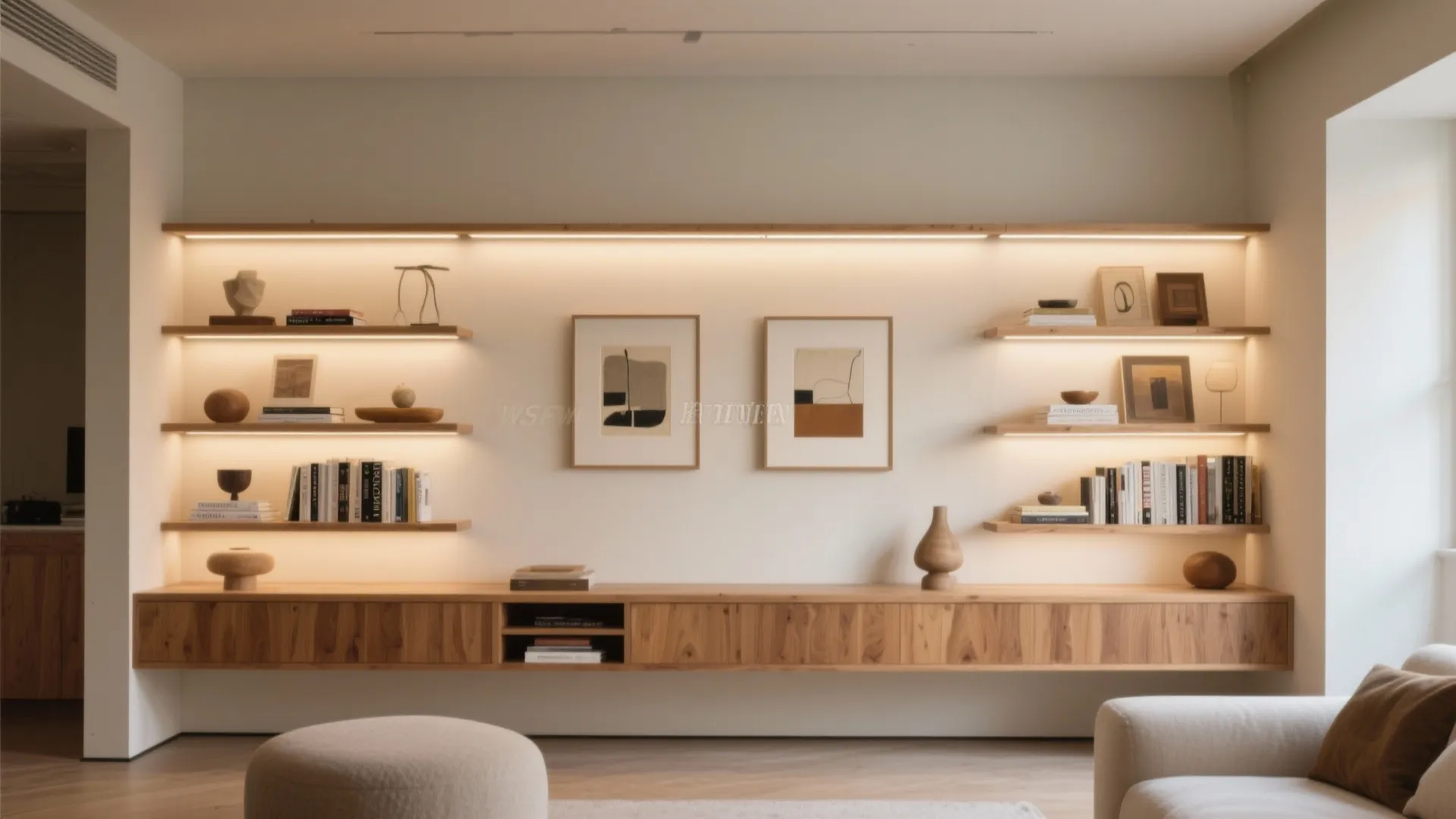 Shelf, Niche, and Art Wash With High-CRI LEDs