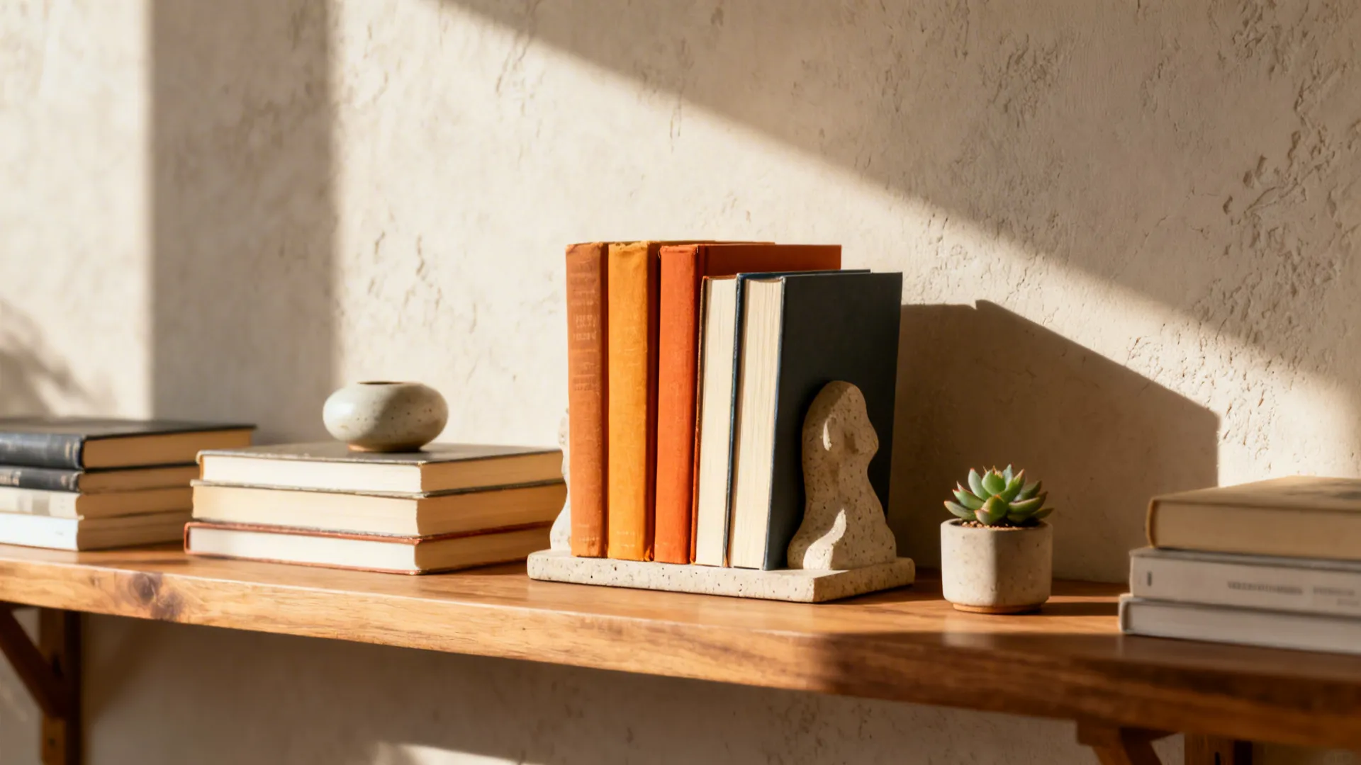 2. Mix books with objects