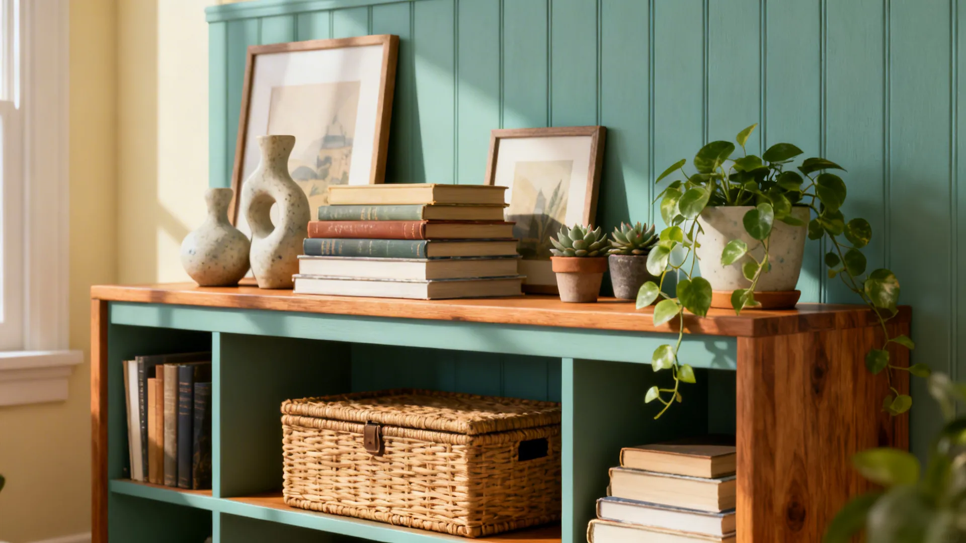 5 Living Room Shelf Decor Ideas