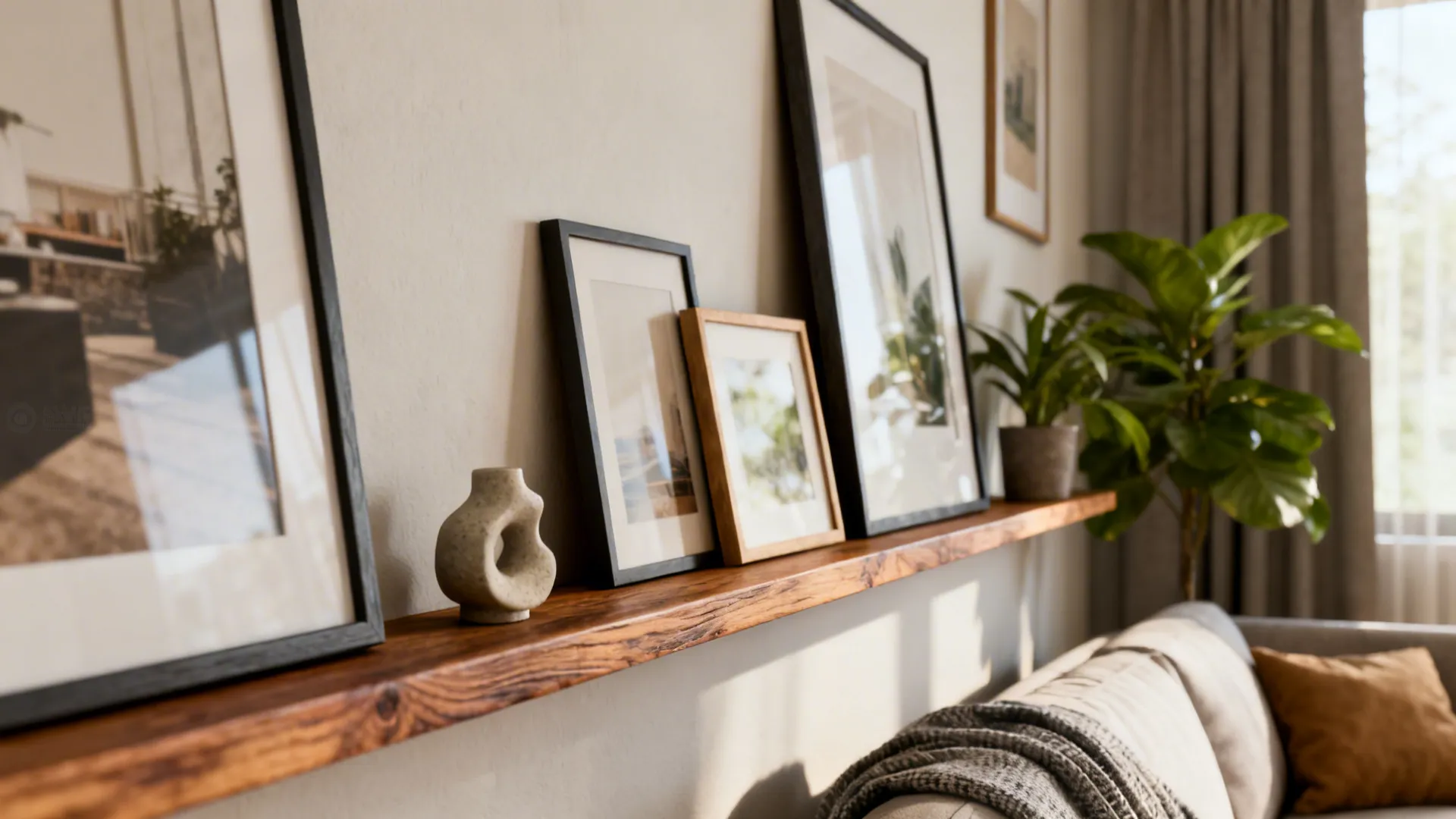 4. Shelf-and-Frame Combo