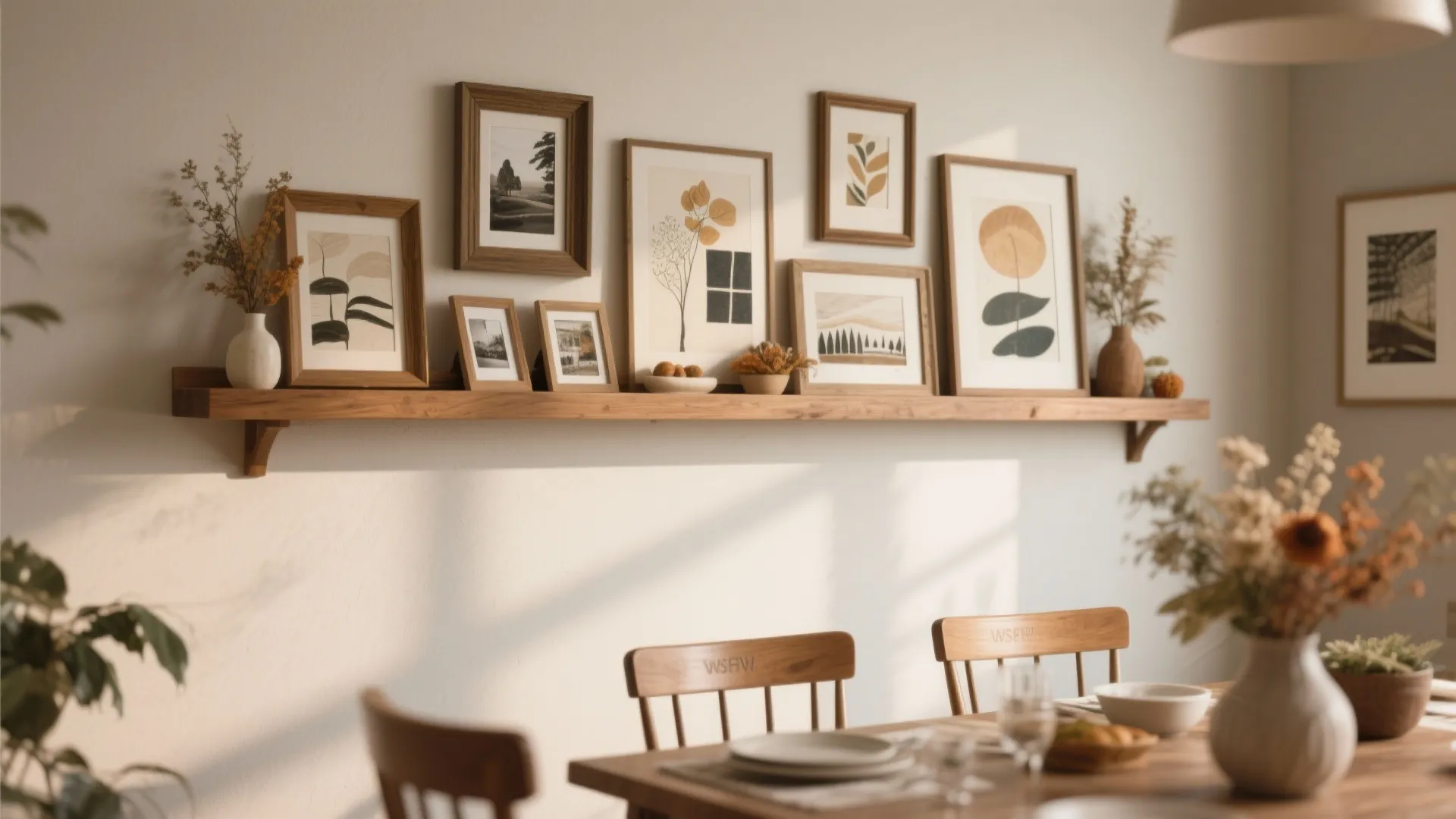 5. Shelf + Frame Combo