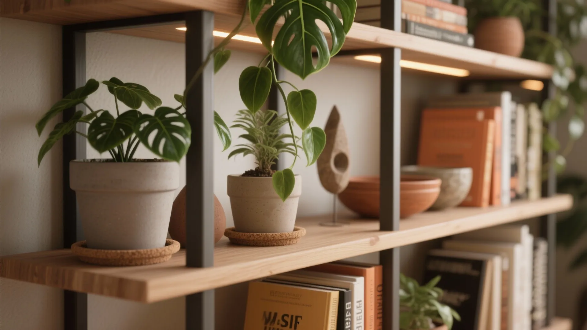 Plant Shelf Styling Like a Gallery