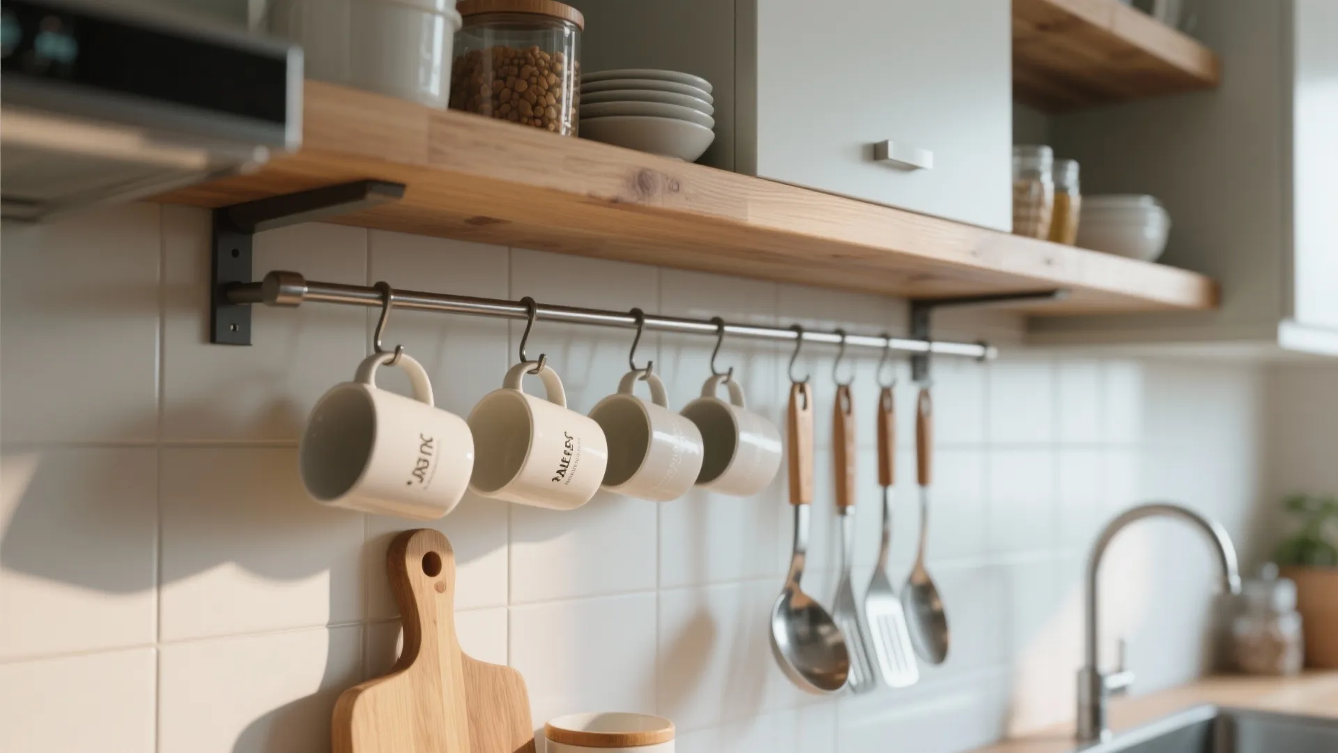 10. Shelf + Hanging Rail Combo