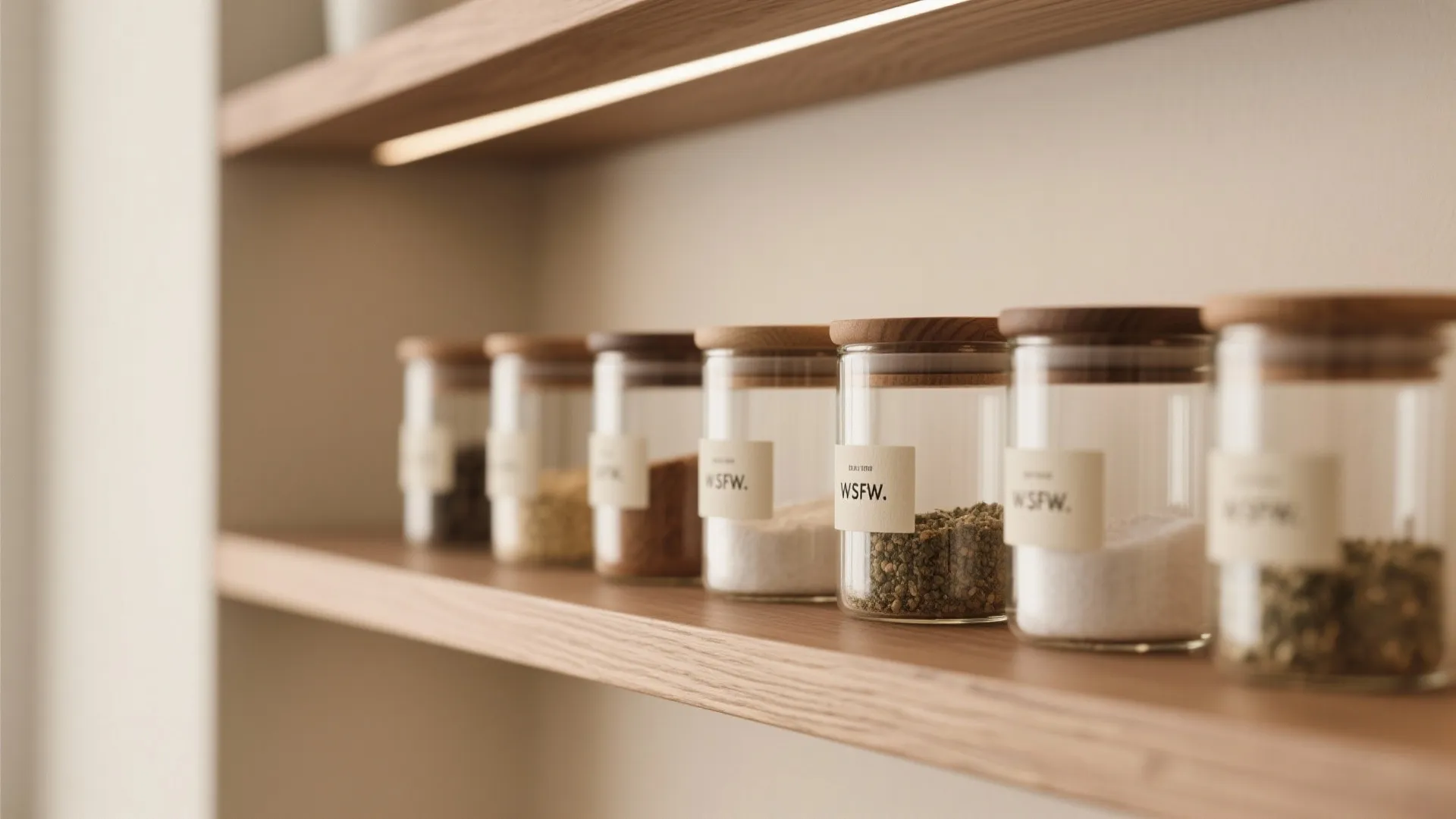 Minimalist Storage with Open-Shelf Rhythm