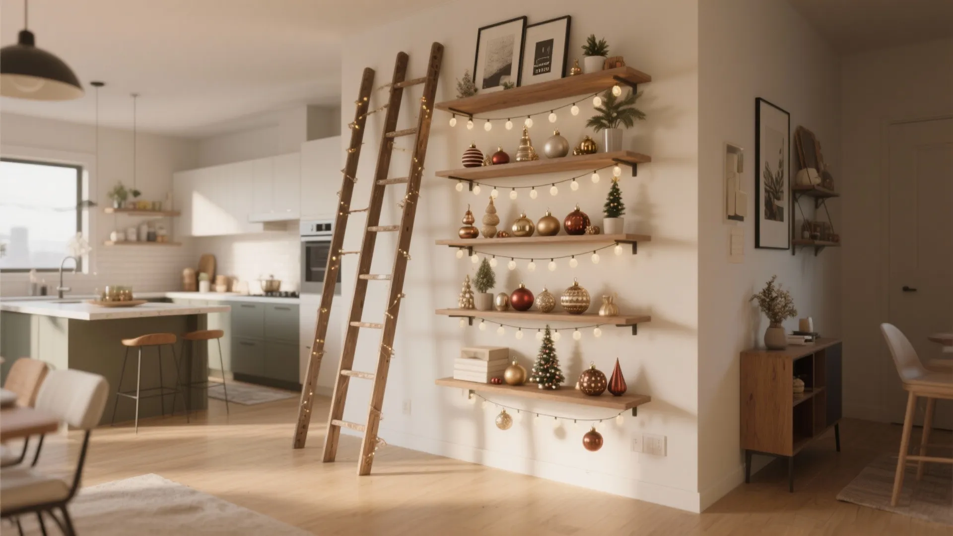 3. Multipurpose: Shelf, Ladder or Window-Frame Trees