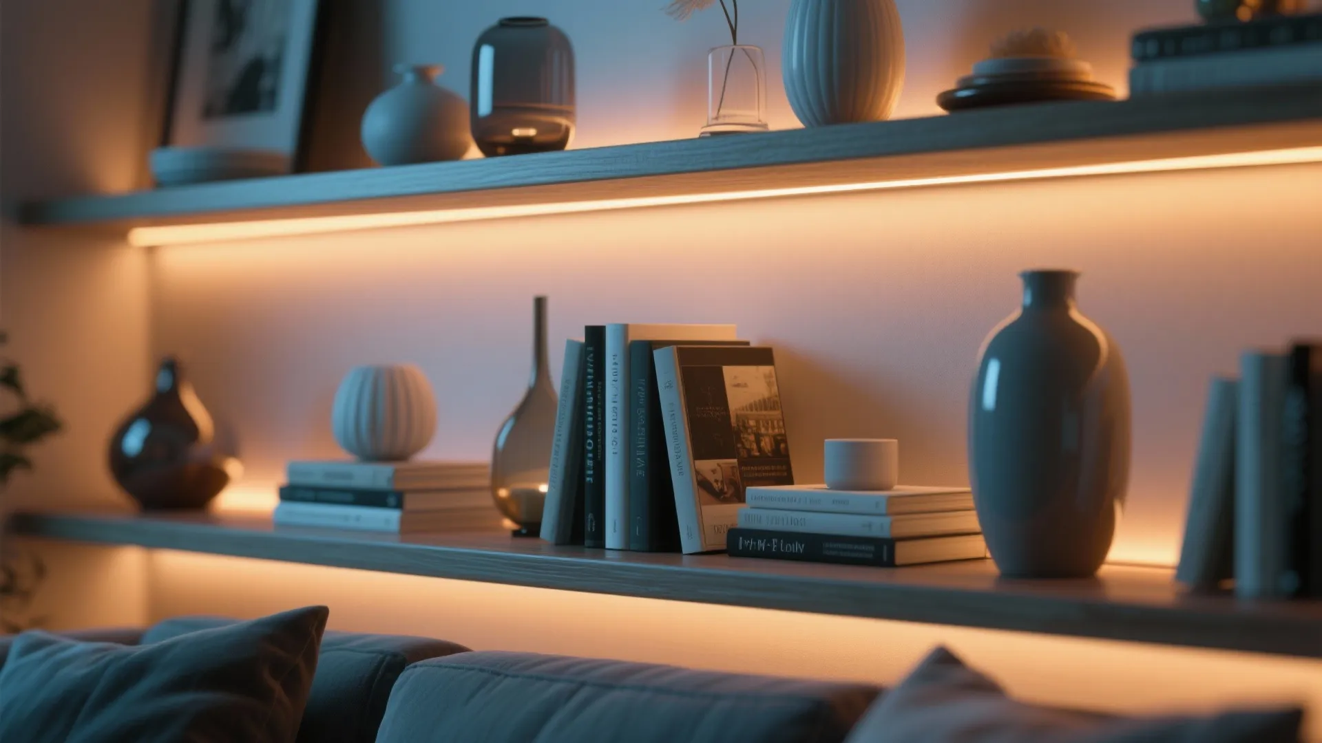 9. Lighting Your Shelves