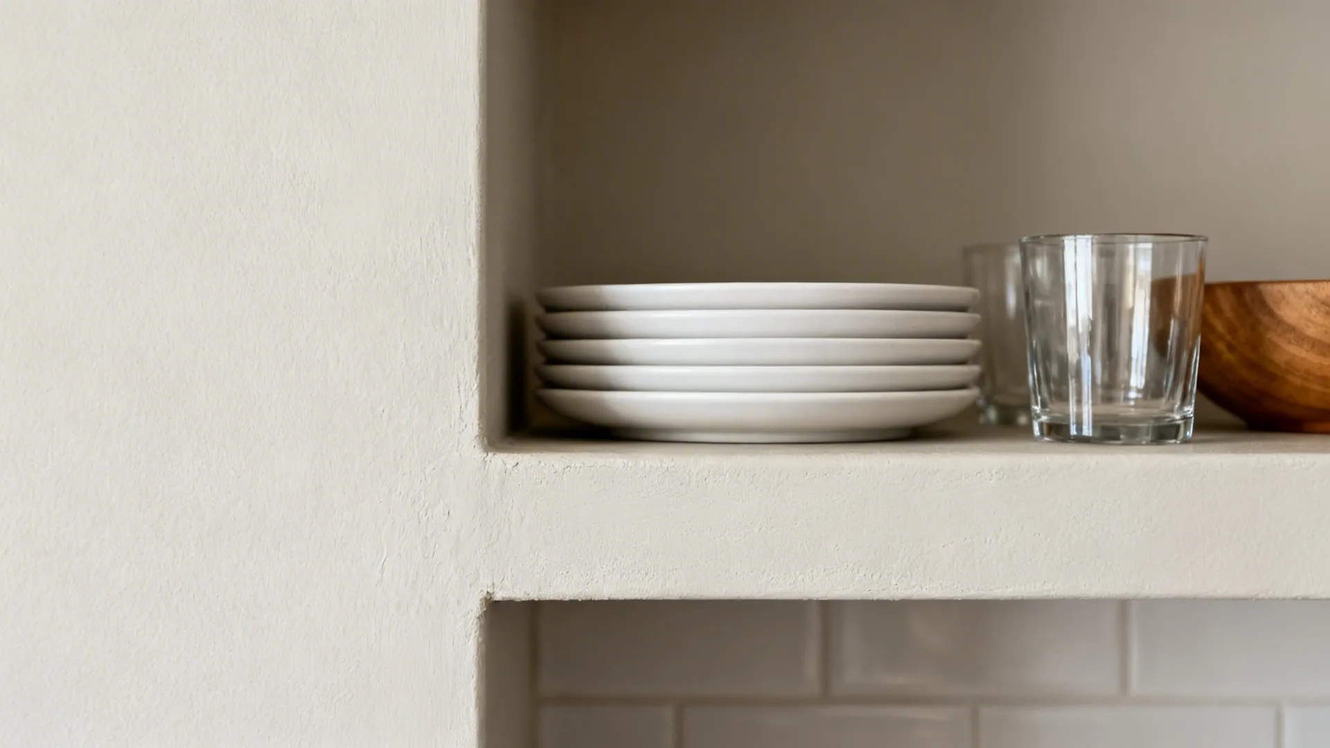 1) Minimalist storage that doubles as decor