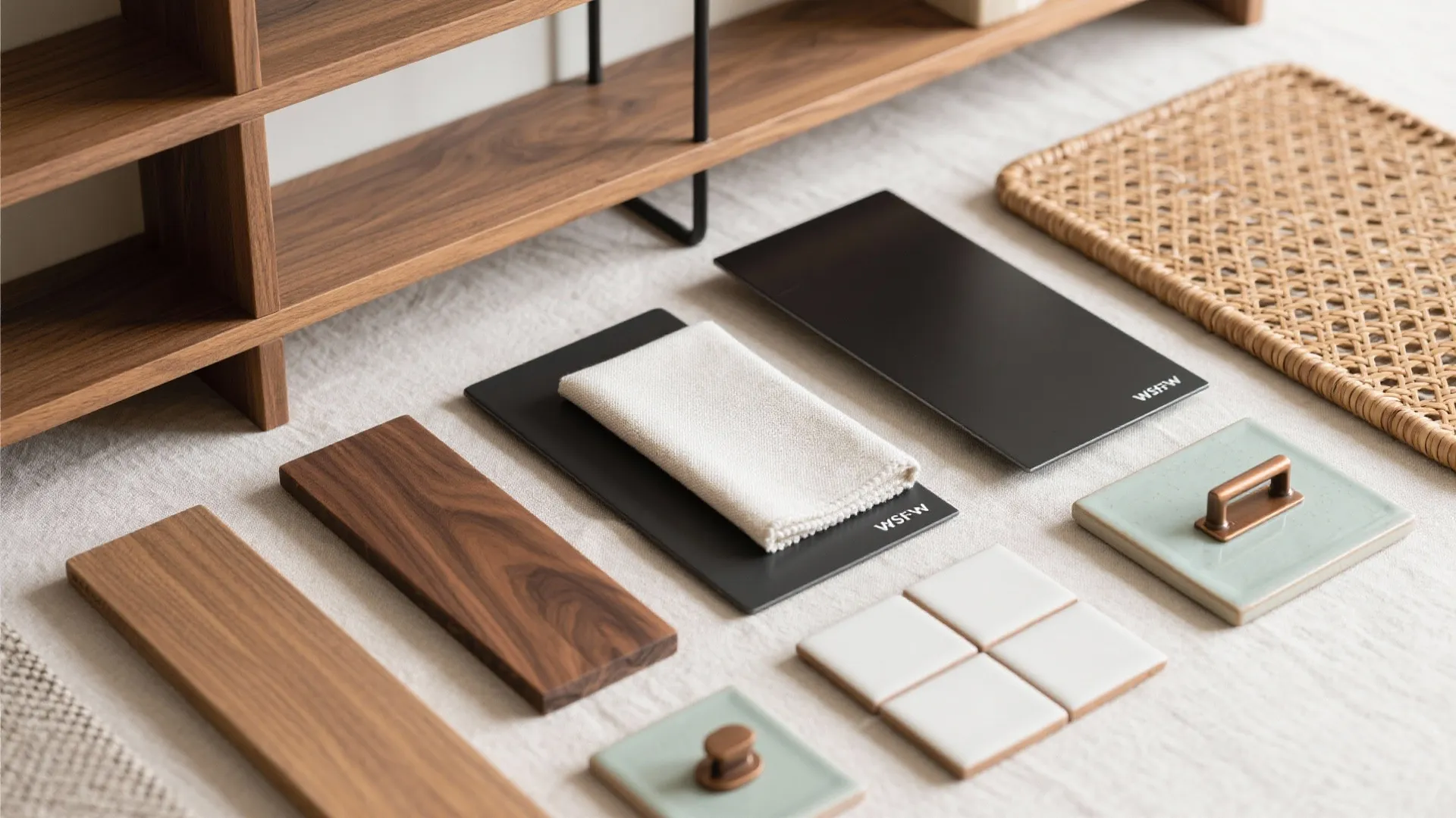 Open Shelving as a See-Through Partition