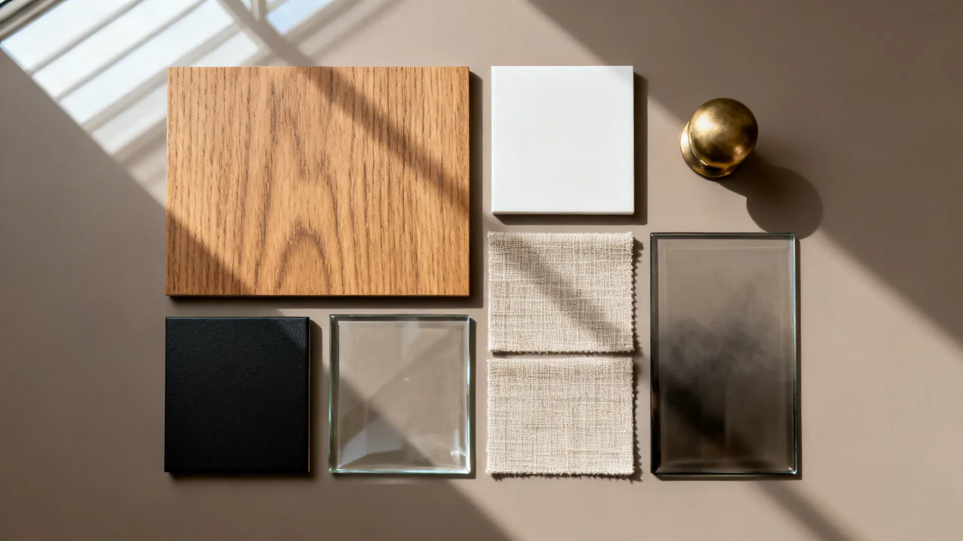 Open Shelving Partition with Storage