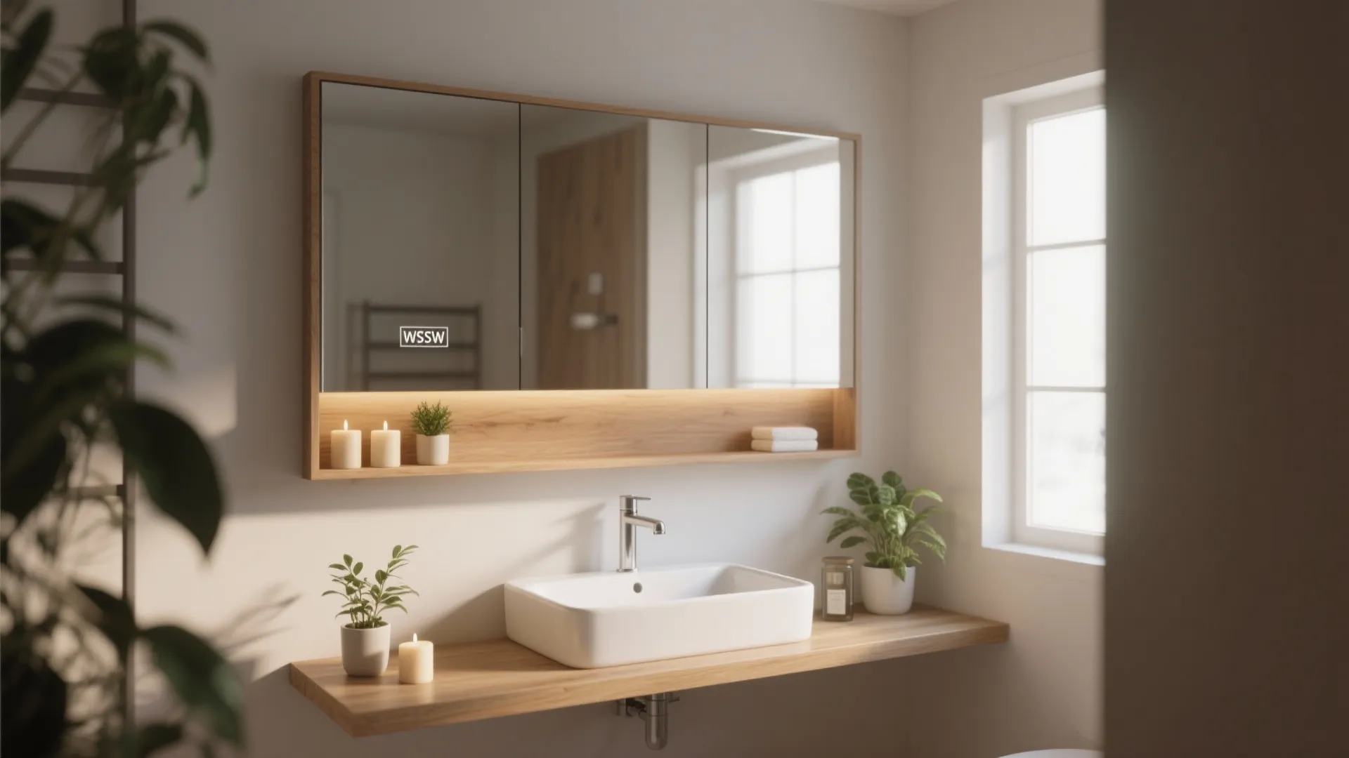 4. Shelf-Lined Frame