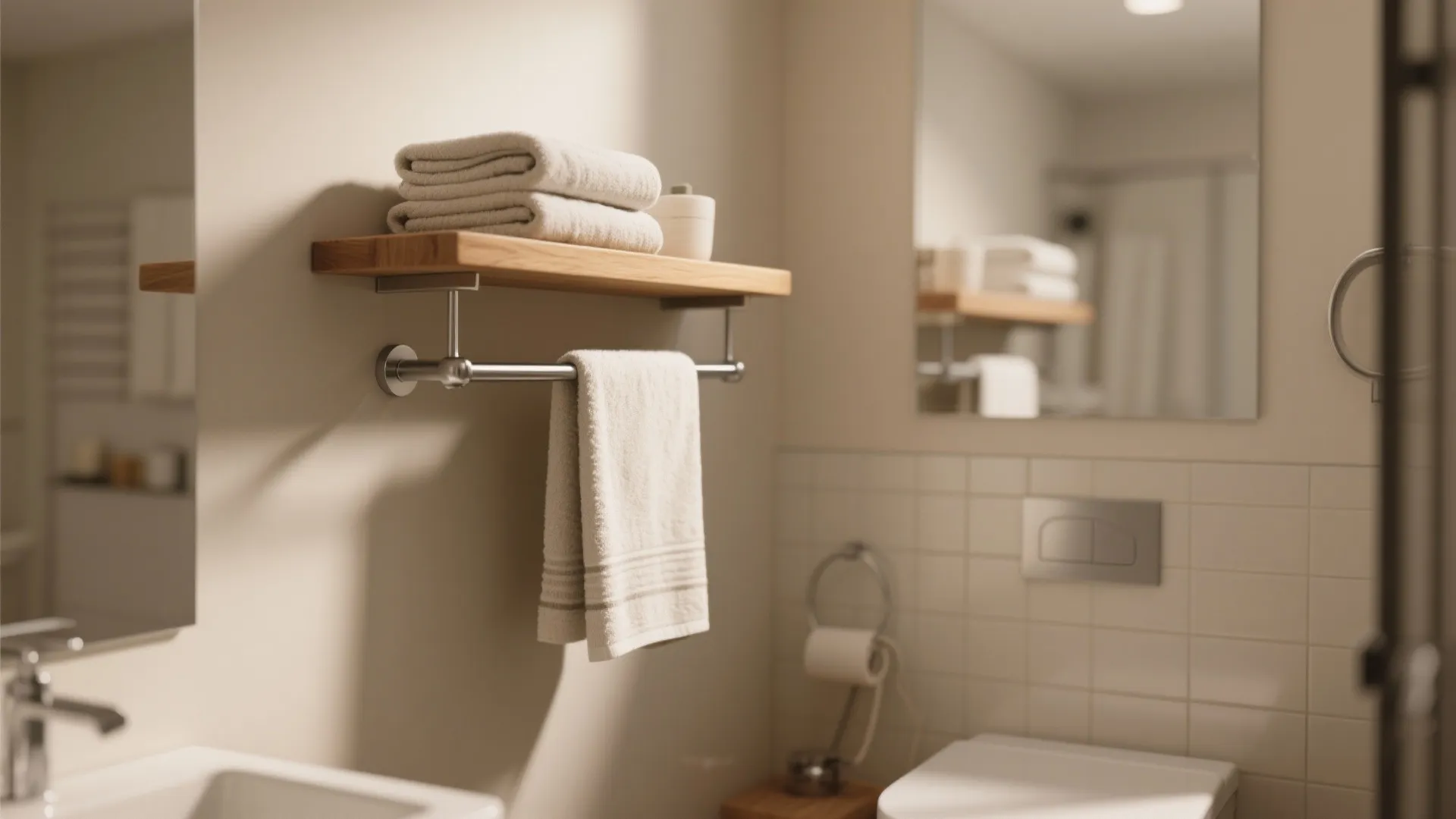 6. Shelf-and-Rack Combo