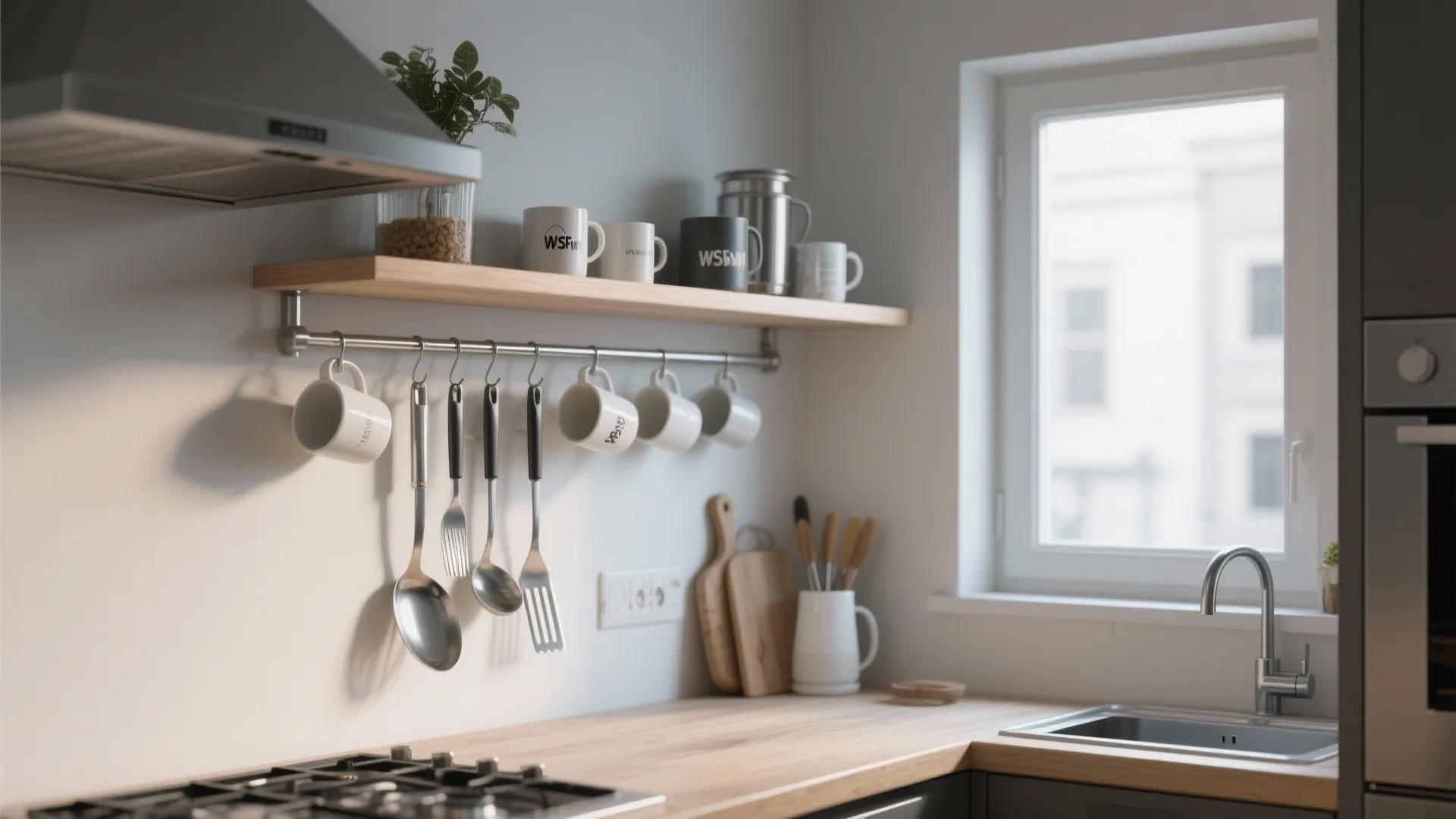 6. Shelf + Rail Combo