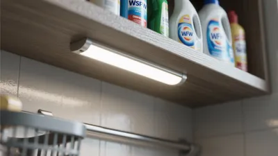 Smart Laundry Cabinet Lighting Solution