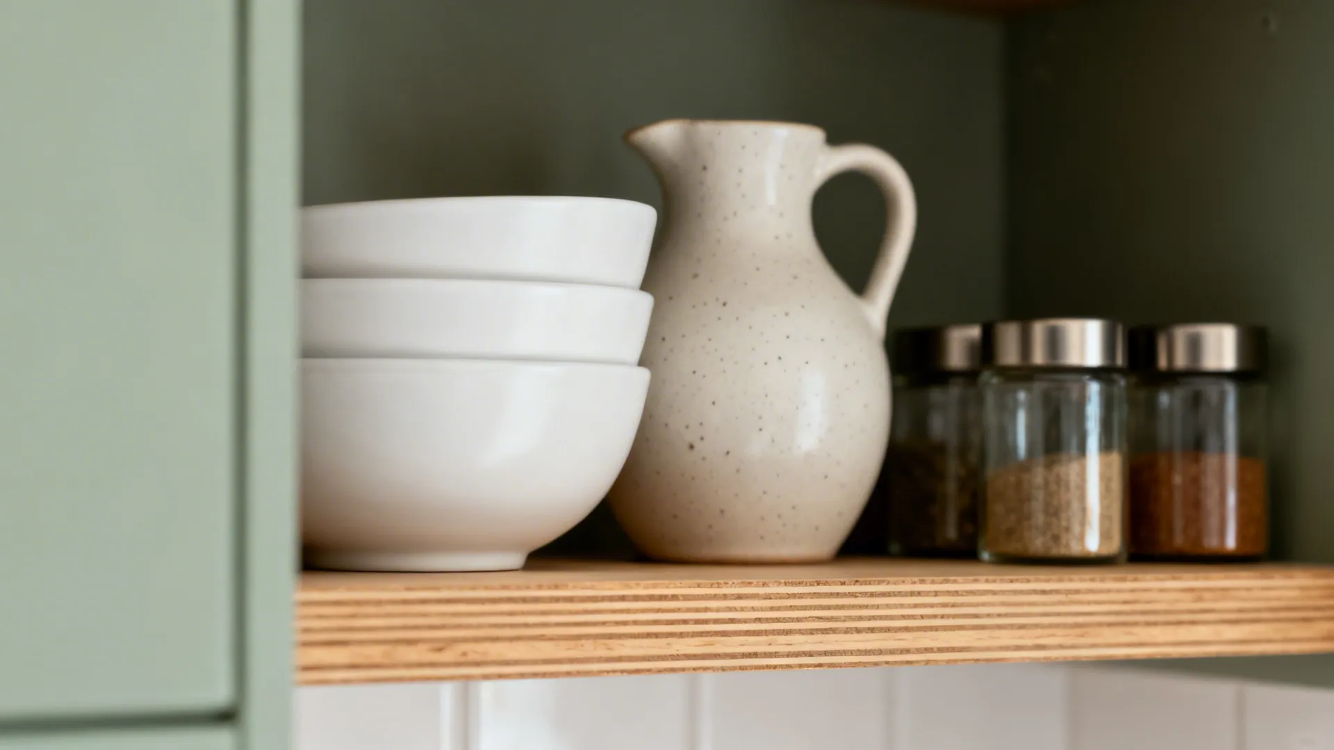 Artful Open Shelving as a Rotating Exhibit