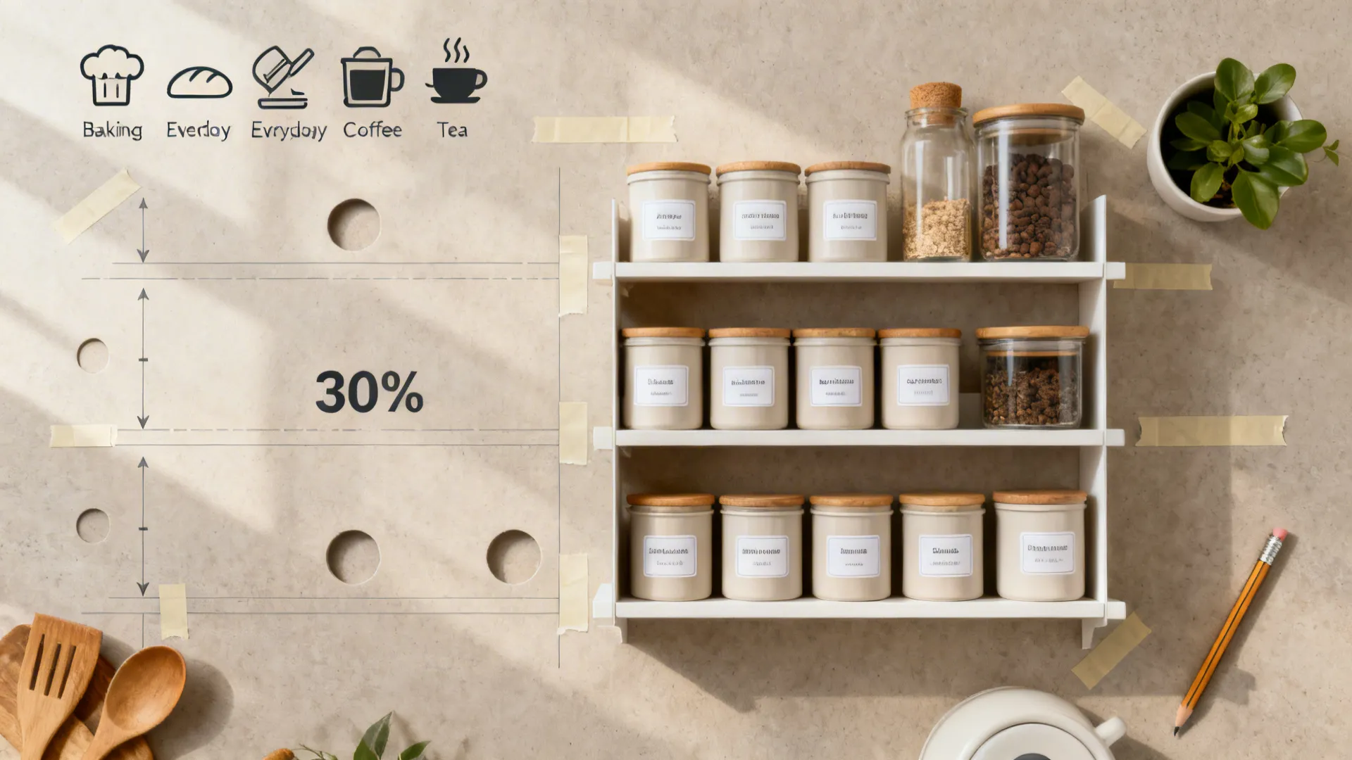 1) Minimal, color-coded styling for clarity and calm