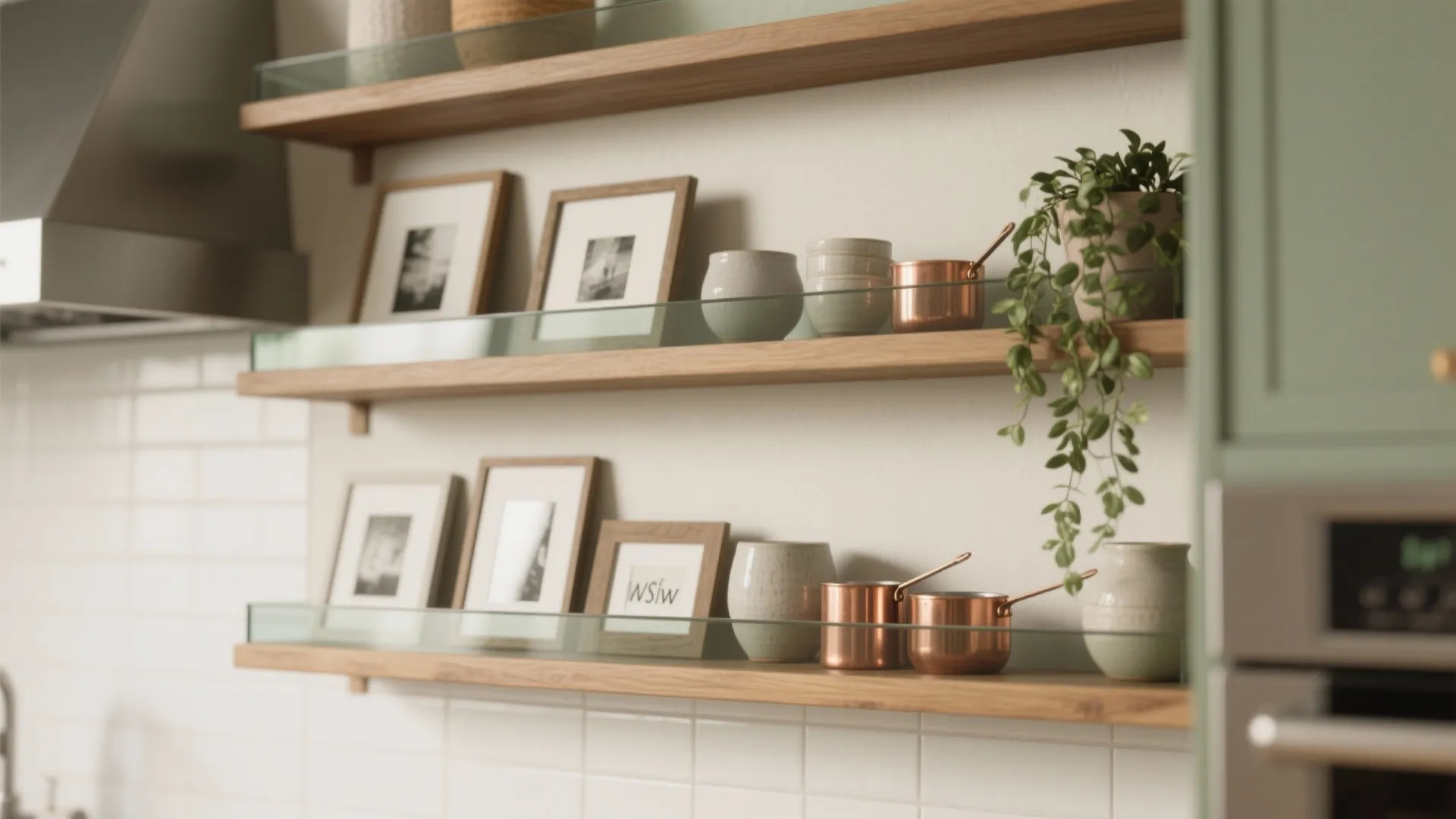 Idea 1: Layer a Shelf-Scape as Art