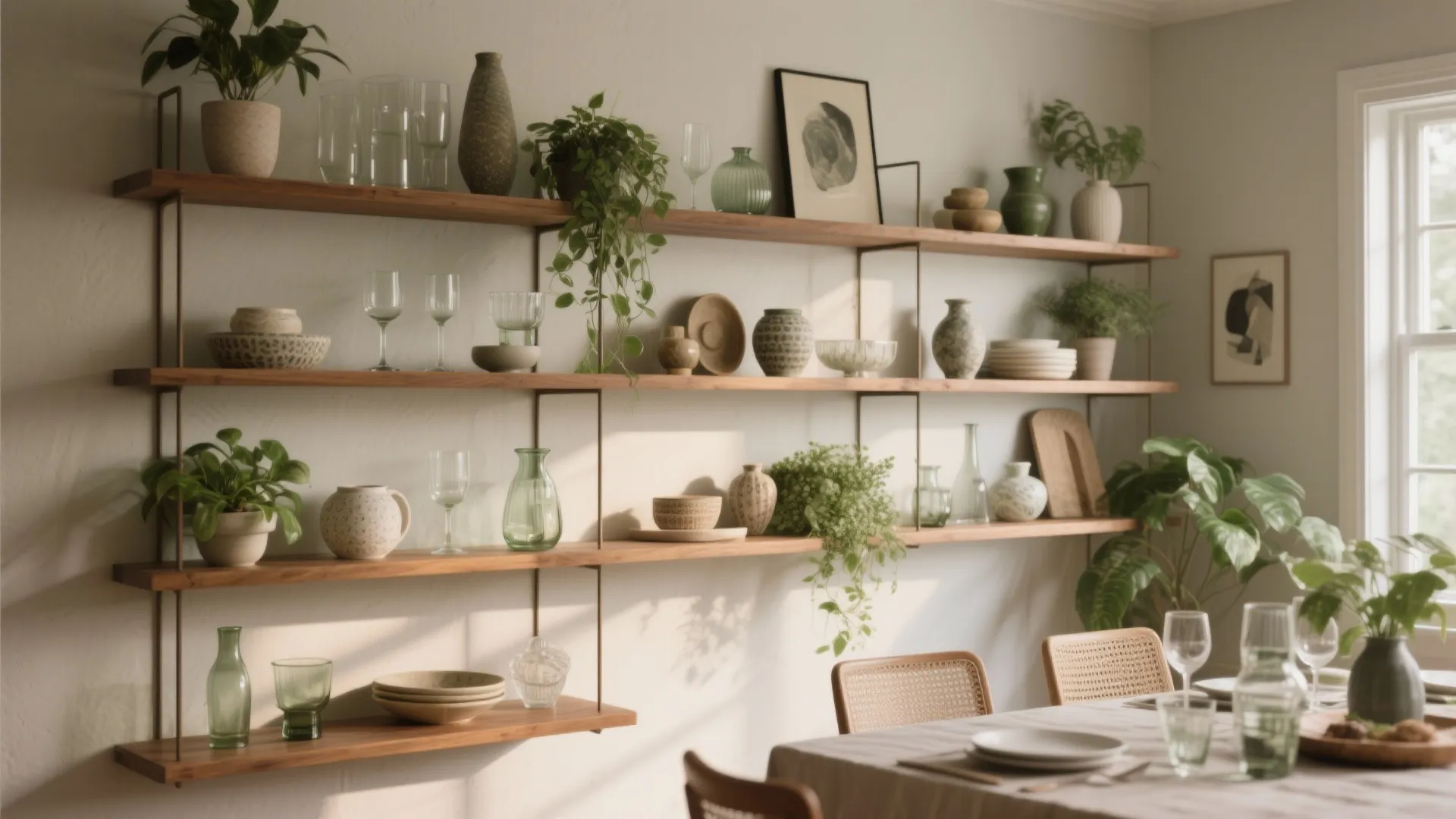 4. Functional shelving that’s also display-worthy