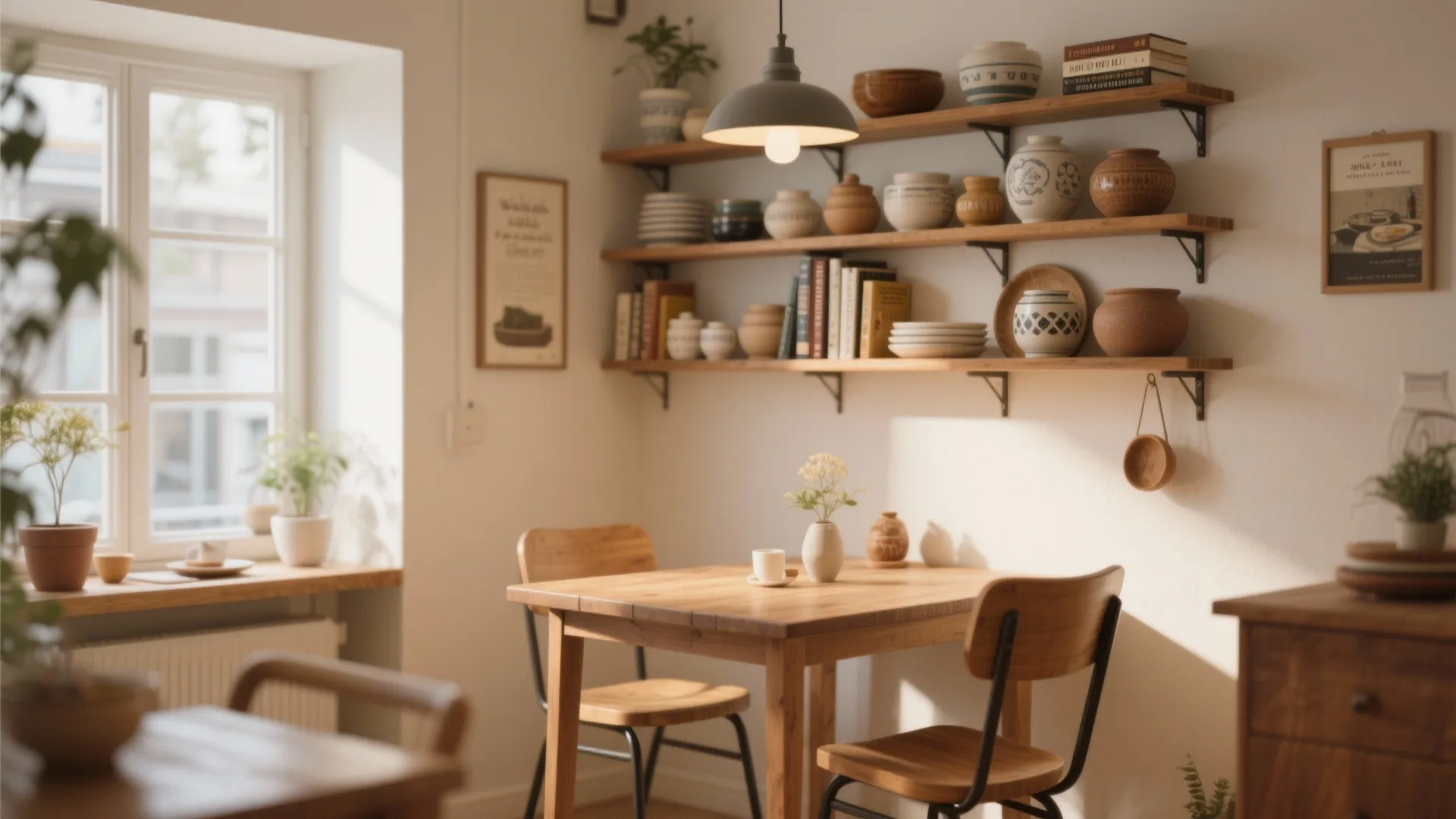 7. Shelving as a Backdrop