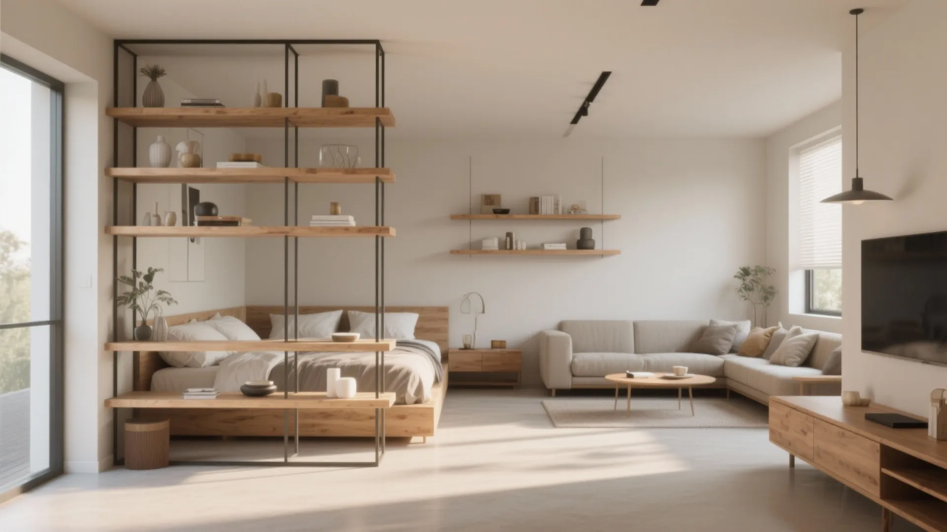 5. Shelving as a Divider