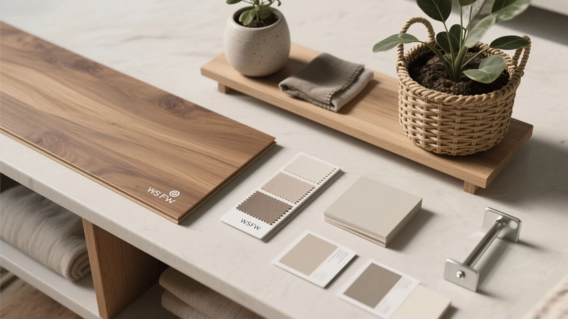 Open Shelving That Divides and Stores