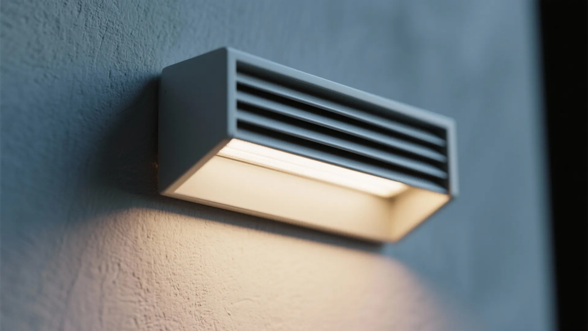 Shielded, low-glare LED for safety paths and entries