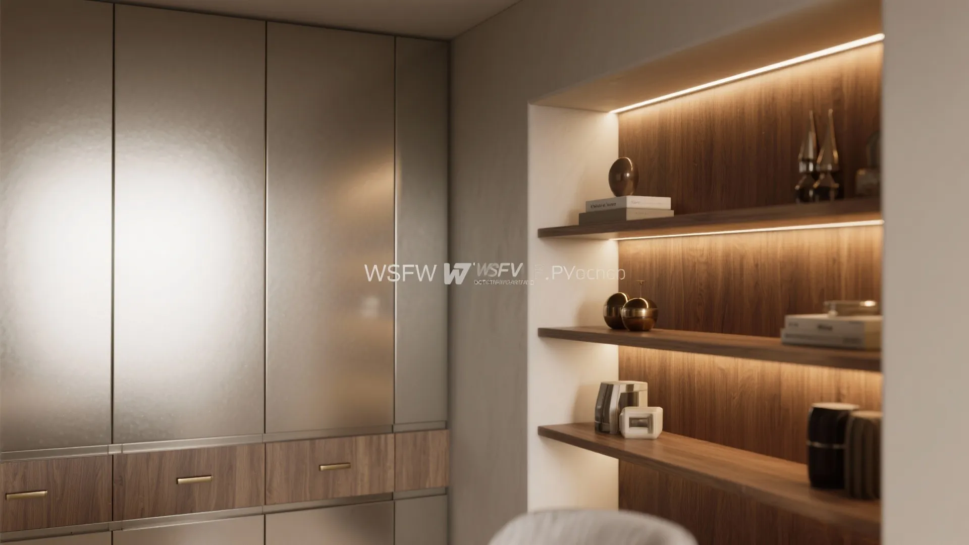 5. Shimmer Cabinets and Nooks