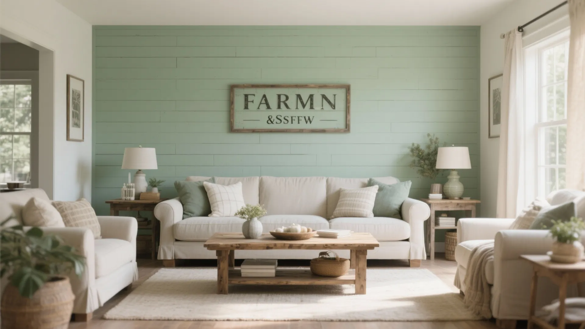 Shiplap Accent Walls